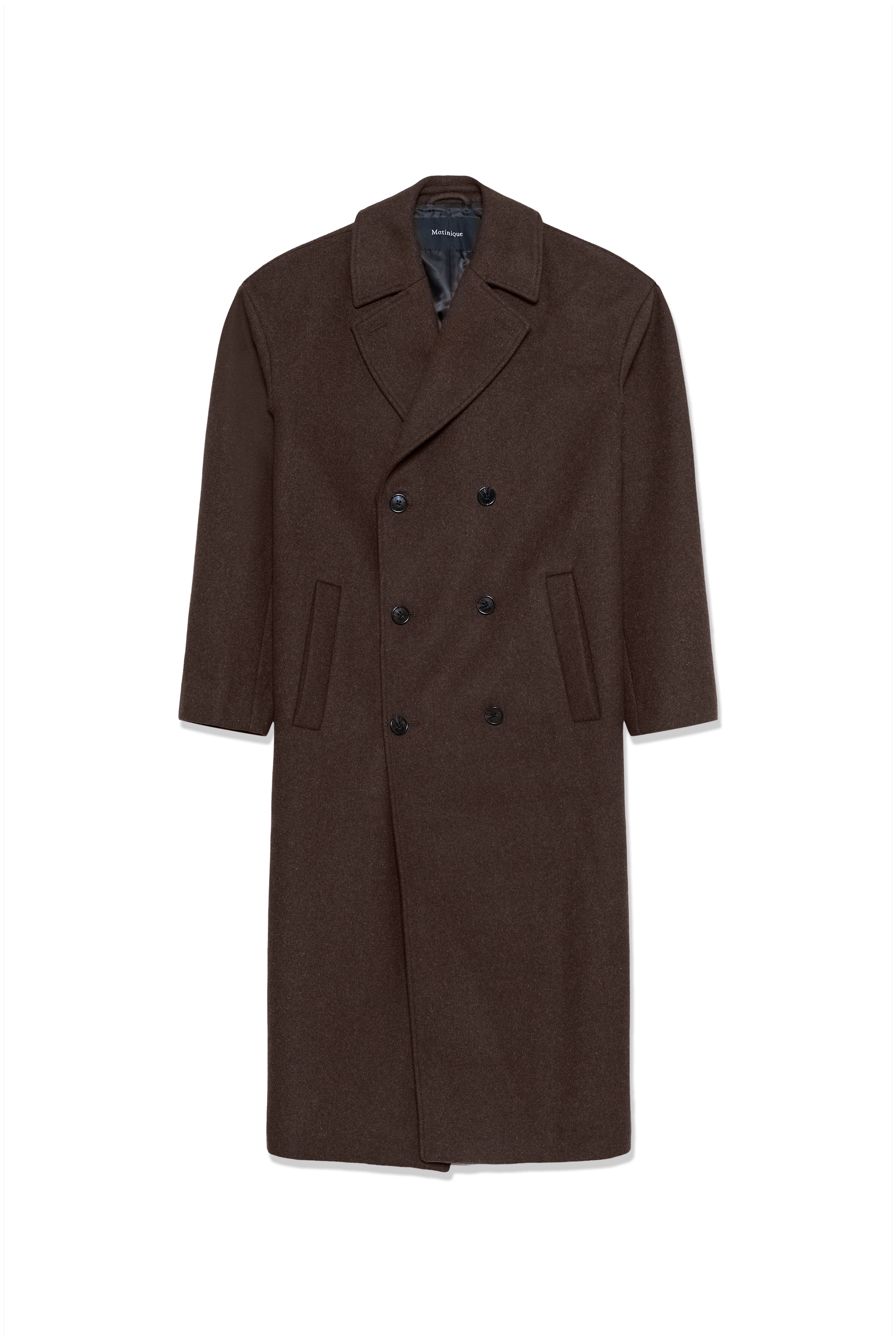 MABurnley Dobbelt­radet Uldfrakke PACK FRONT 30208858-194011