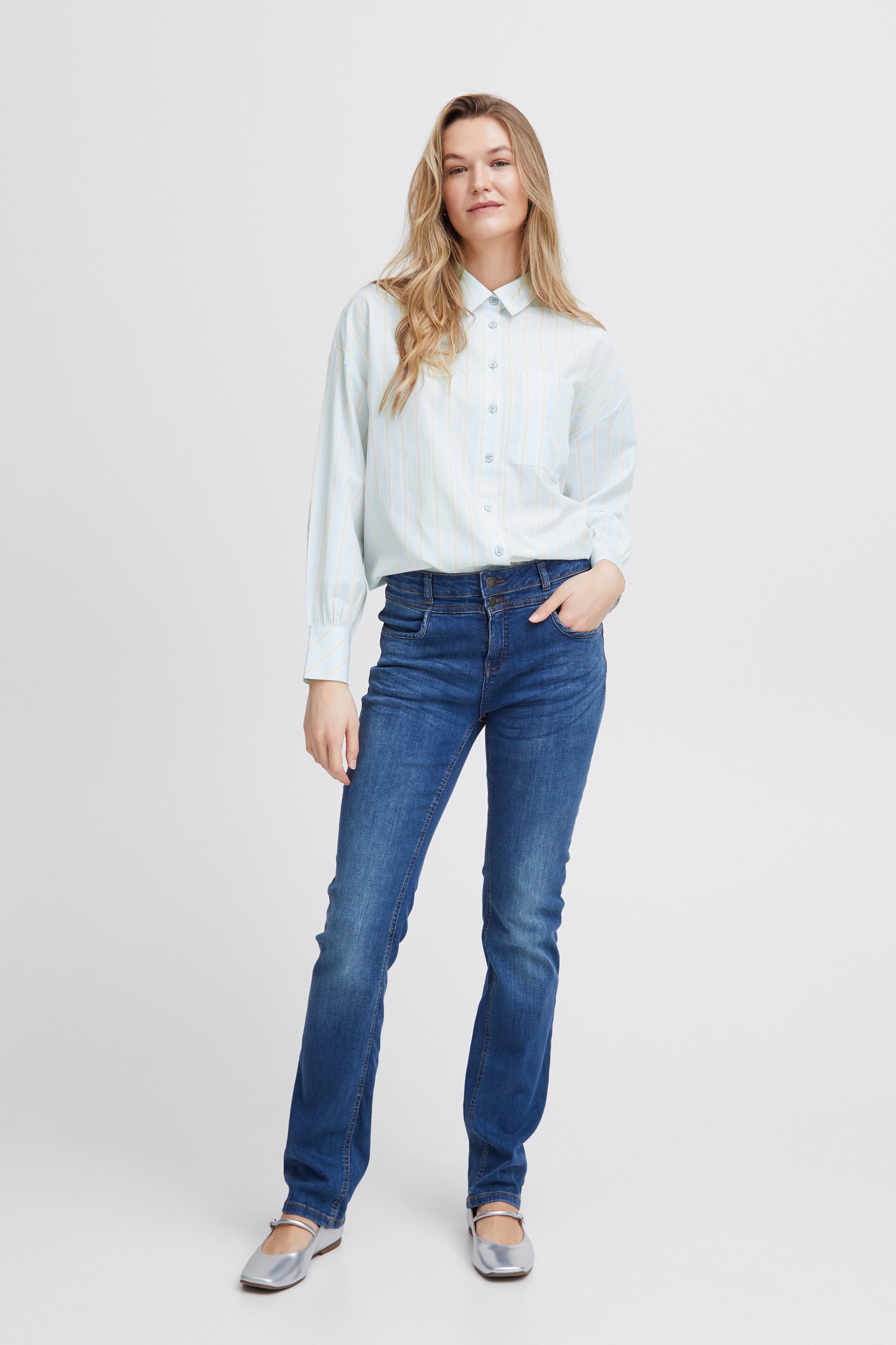 FRPIN Skjorta LOOKBOOK FRONT 20613563-202813