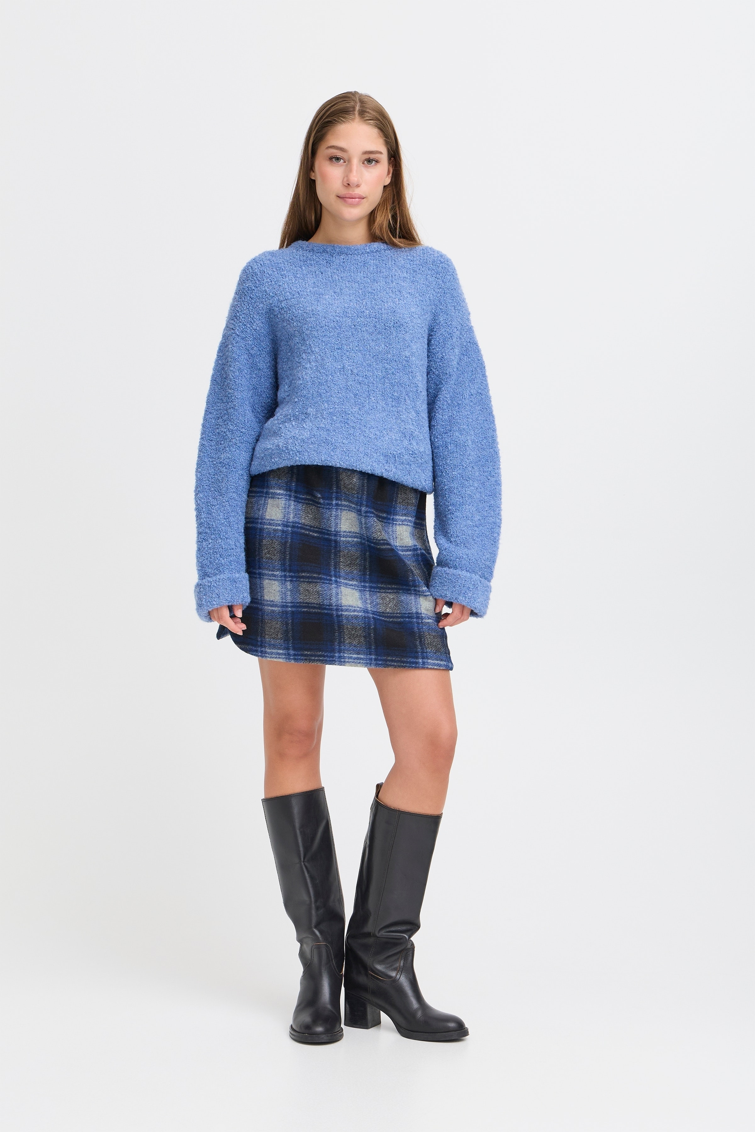 IHWOOLY Skjørt LOOKBOOK FRONT 20124564-900001335