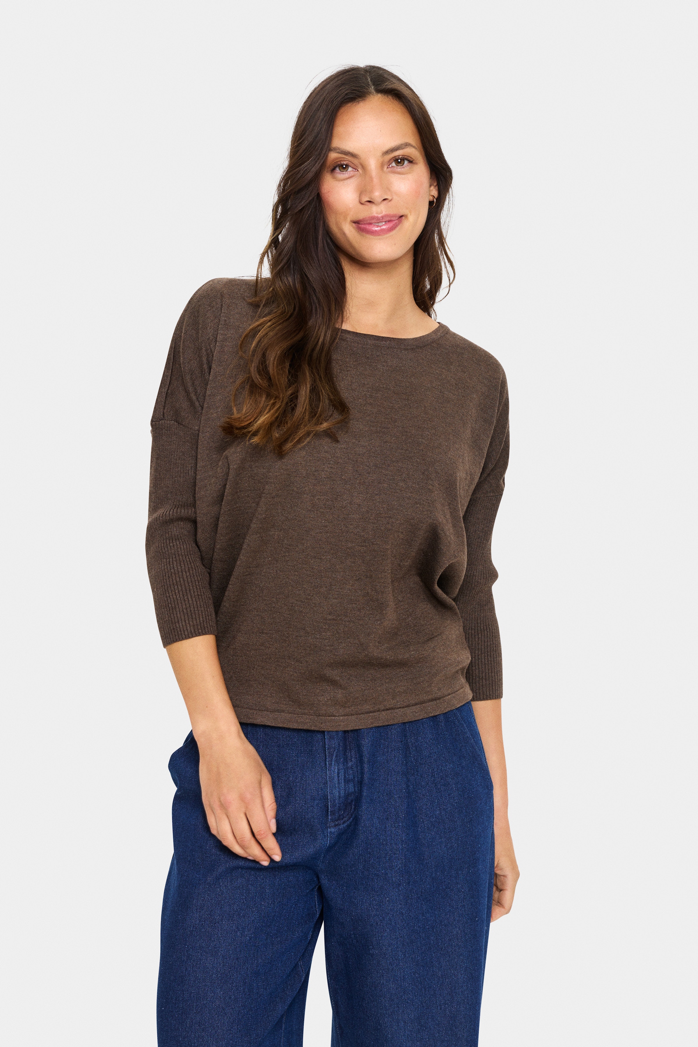 MilaSZ R-Neck Pullover LOOKBOOK FRONT 30500003-1908101
