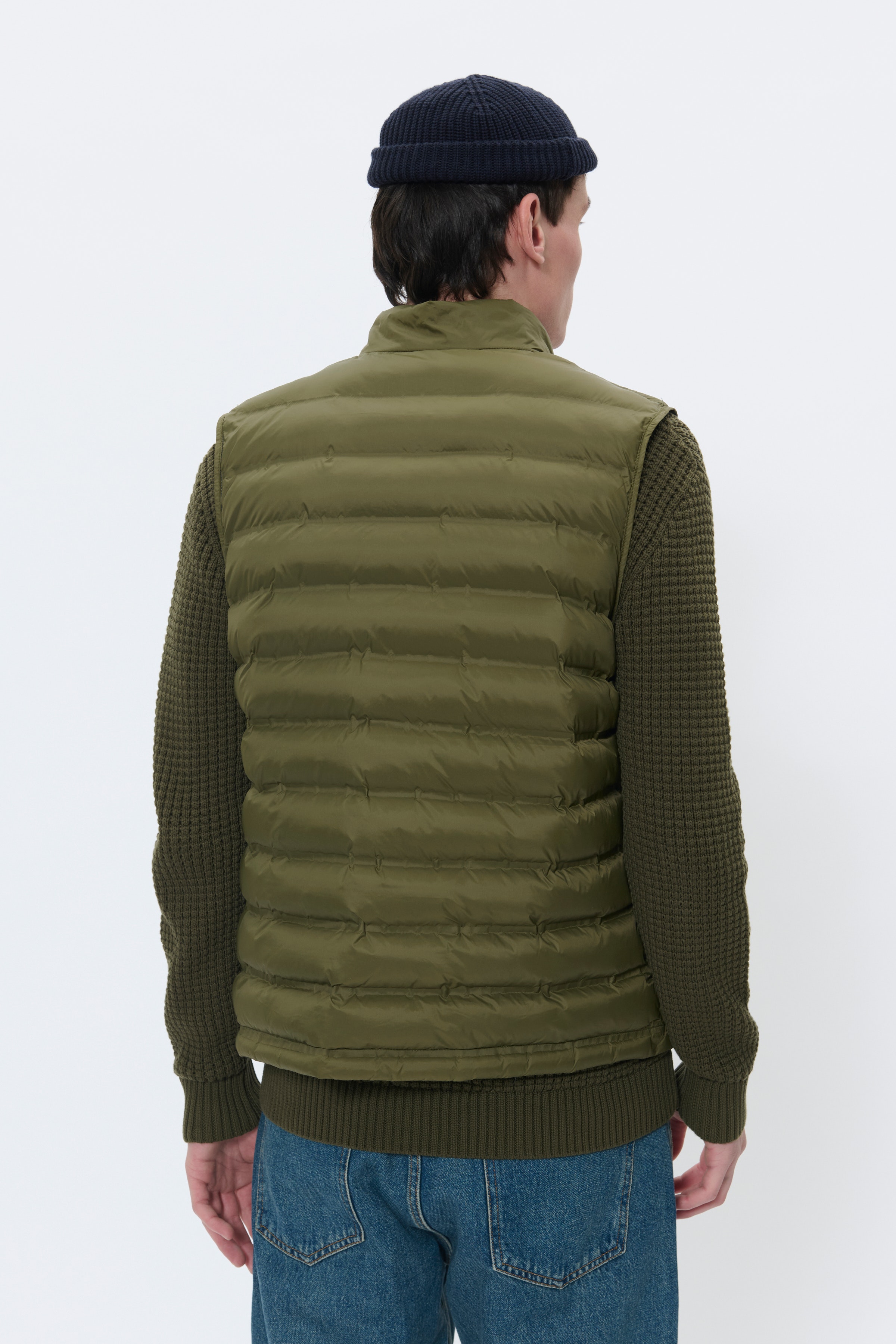 MAsalvatore gesteppte Weste LOOKBOOK BACK 30208154-190515
