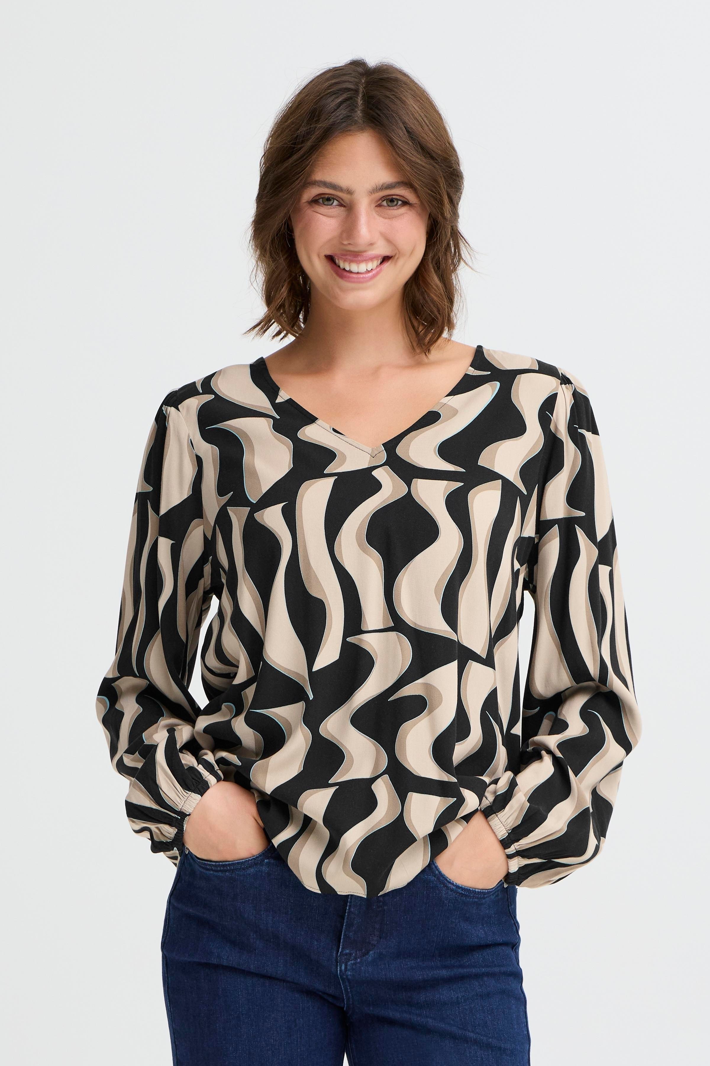 FRJUSTINI Blus LOOKBOOK FRONT 20616016-205263
