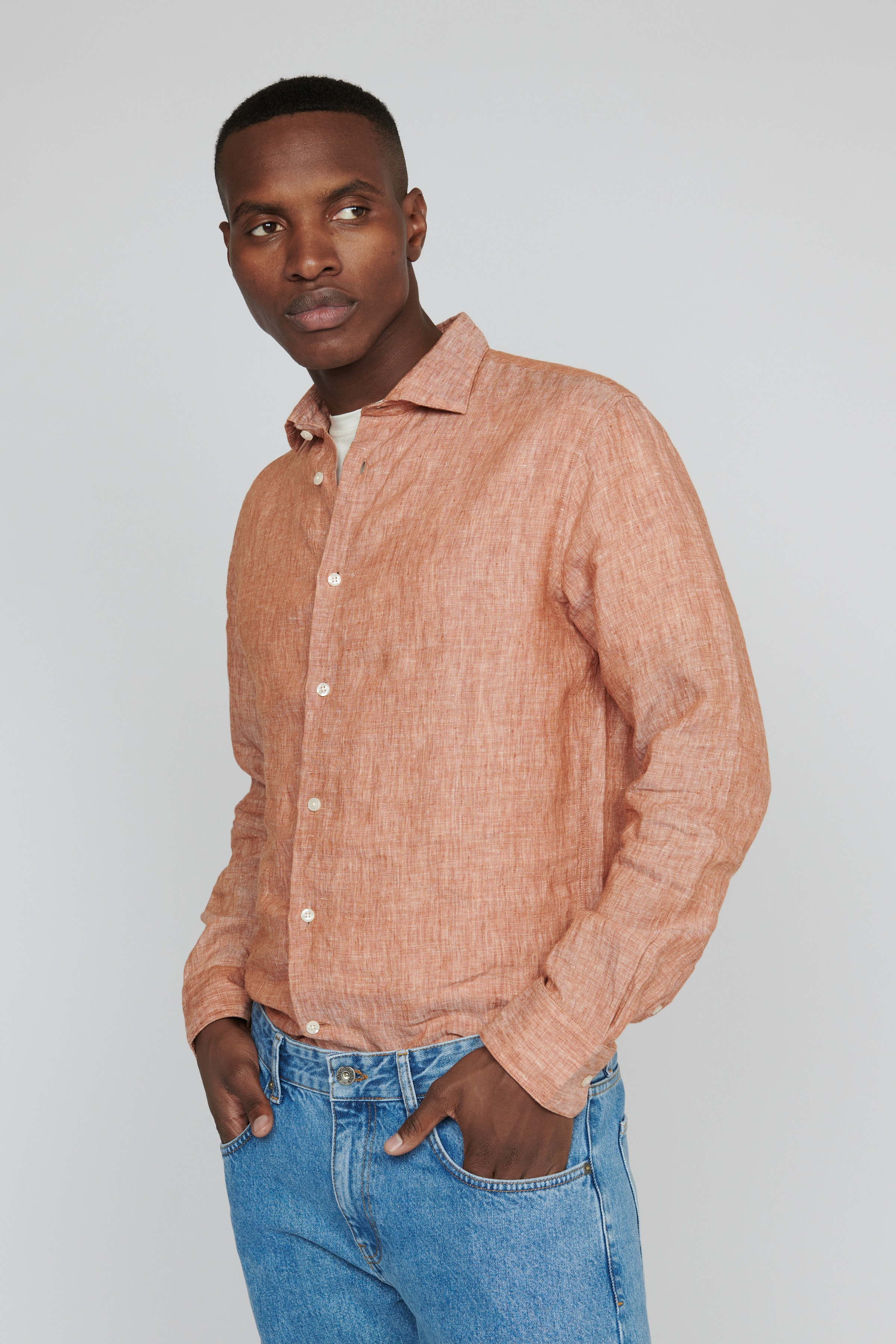 MAmarc linen shirt LOCATION NONE 30205841-181140