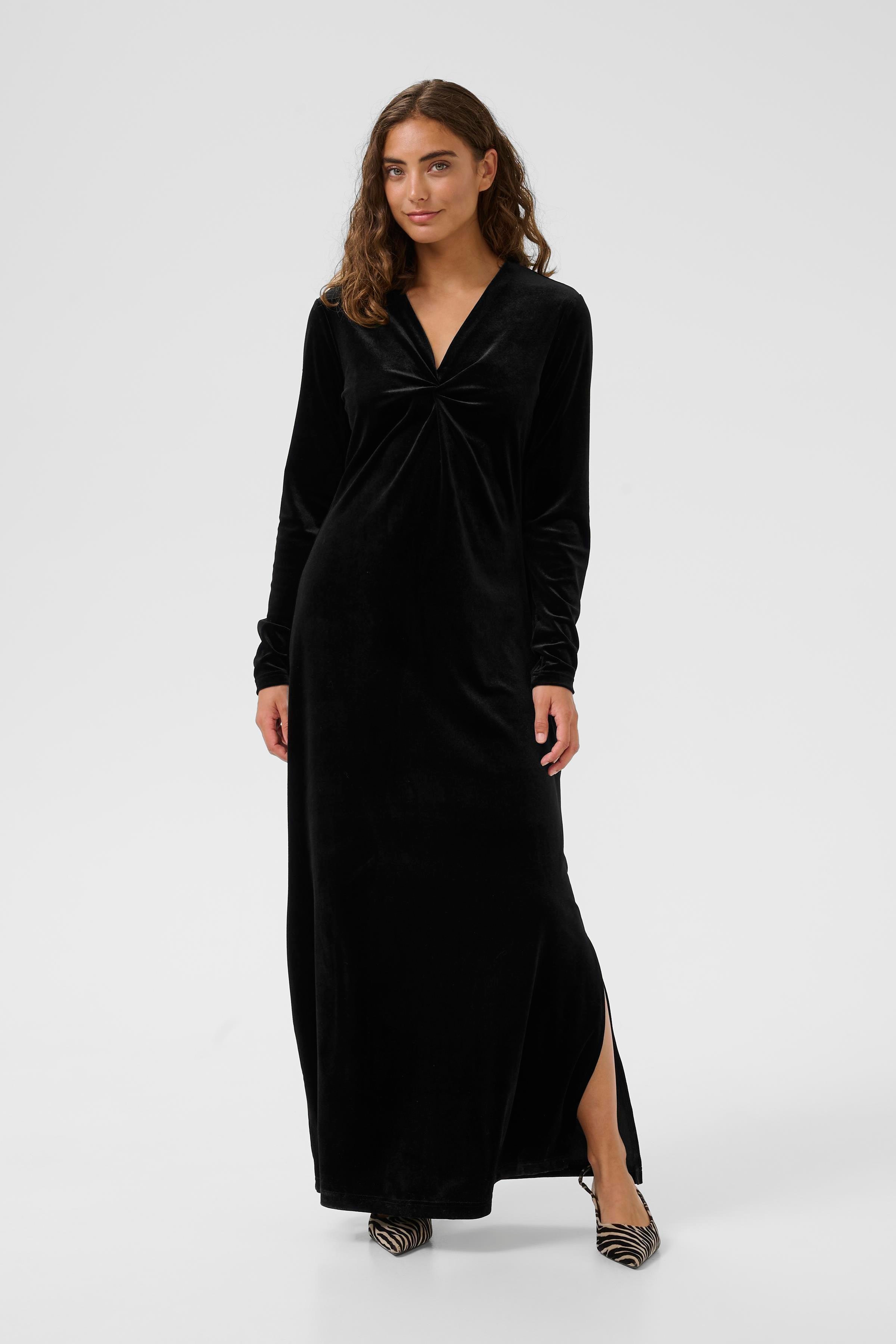 CUzoe Velourkjole LOOKBOOK FRONT 50112494-500012