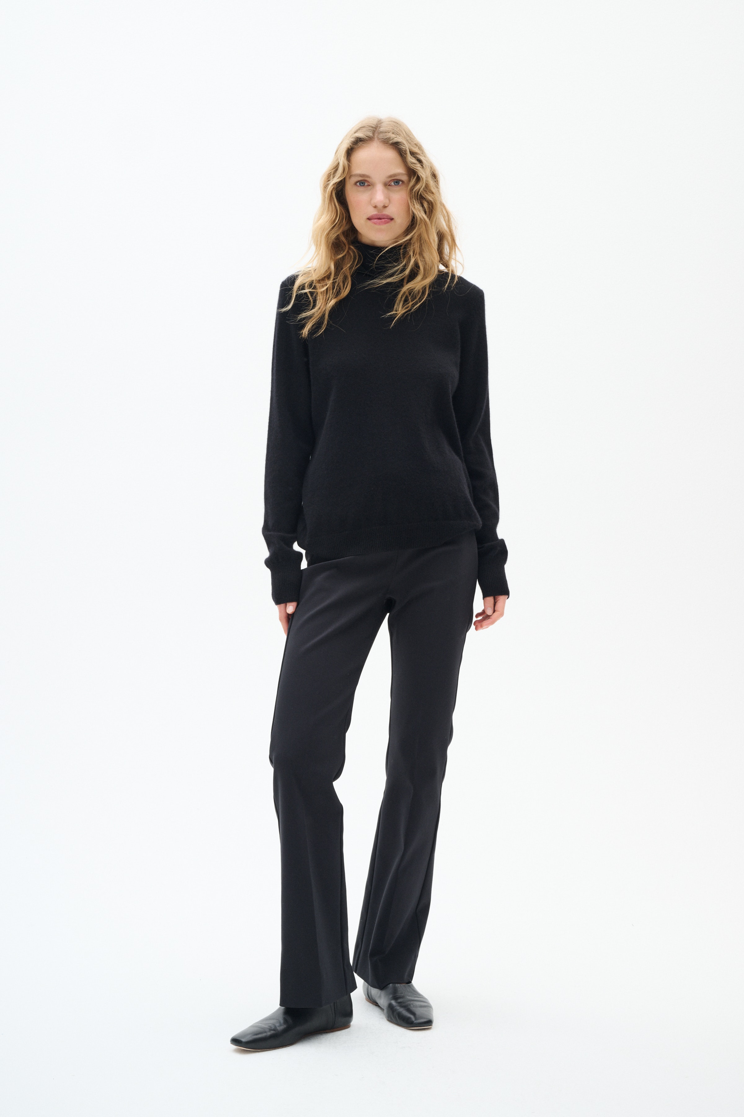 LukkaIW Rollneck Kaschmir Pullover LOOKBOOK FRONT 30108211-194008