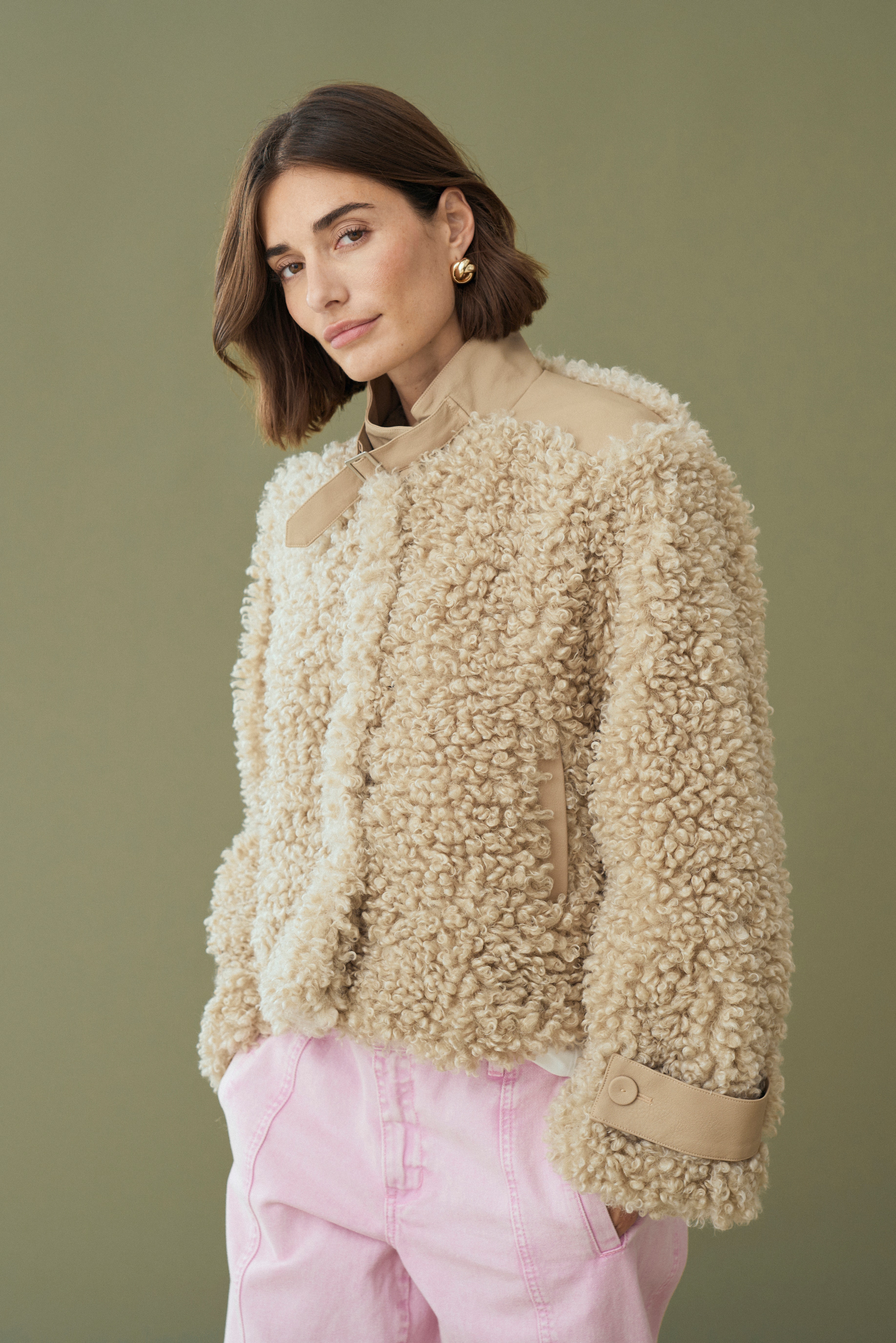 CUchanda Faux fur jacket LOCATION NONE 50112099-151305
