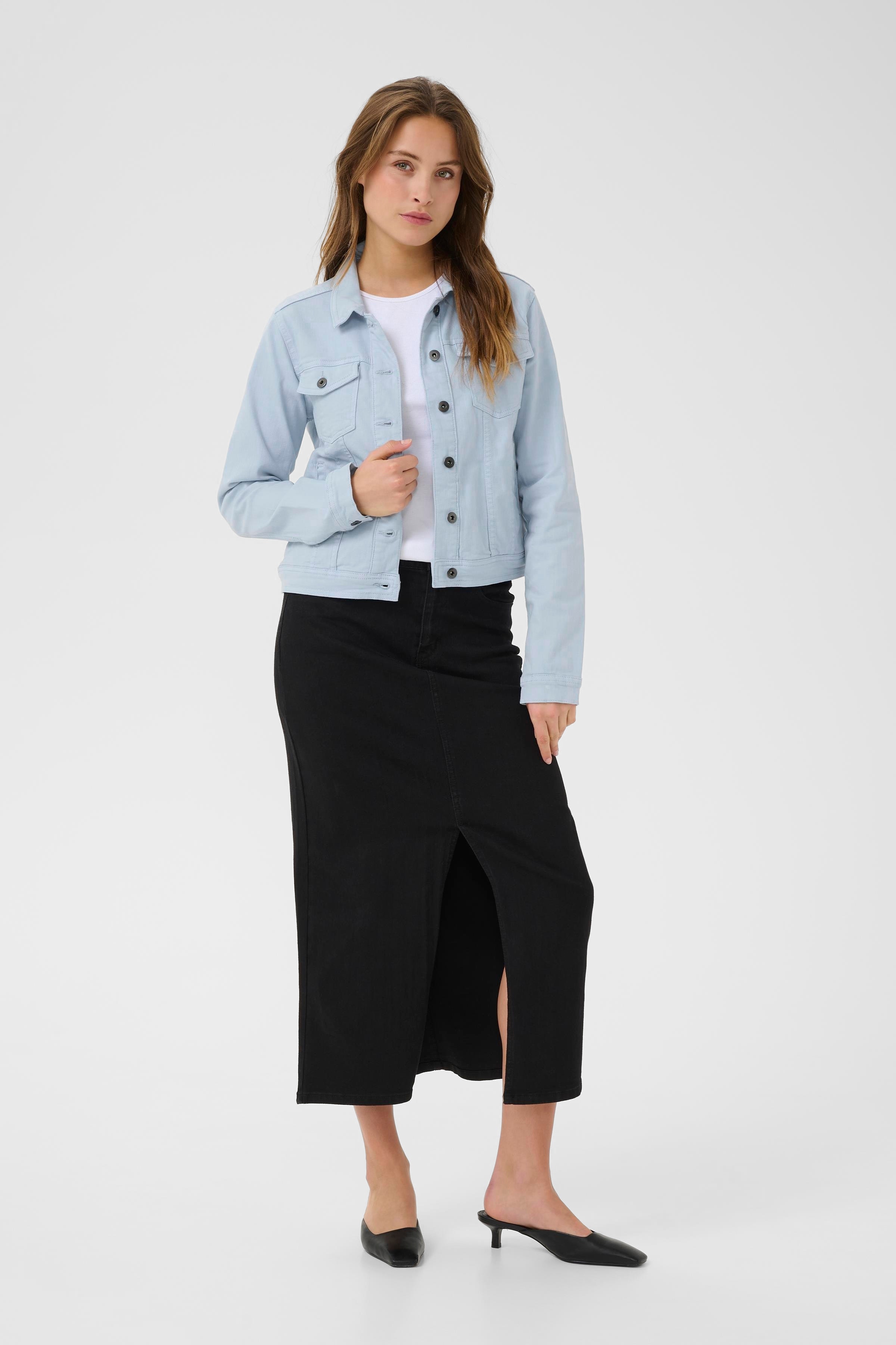 KAzelina Denimjacke LOOKBOOK FRONT 10506287-164016