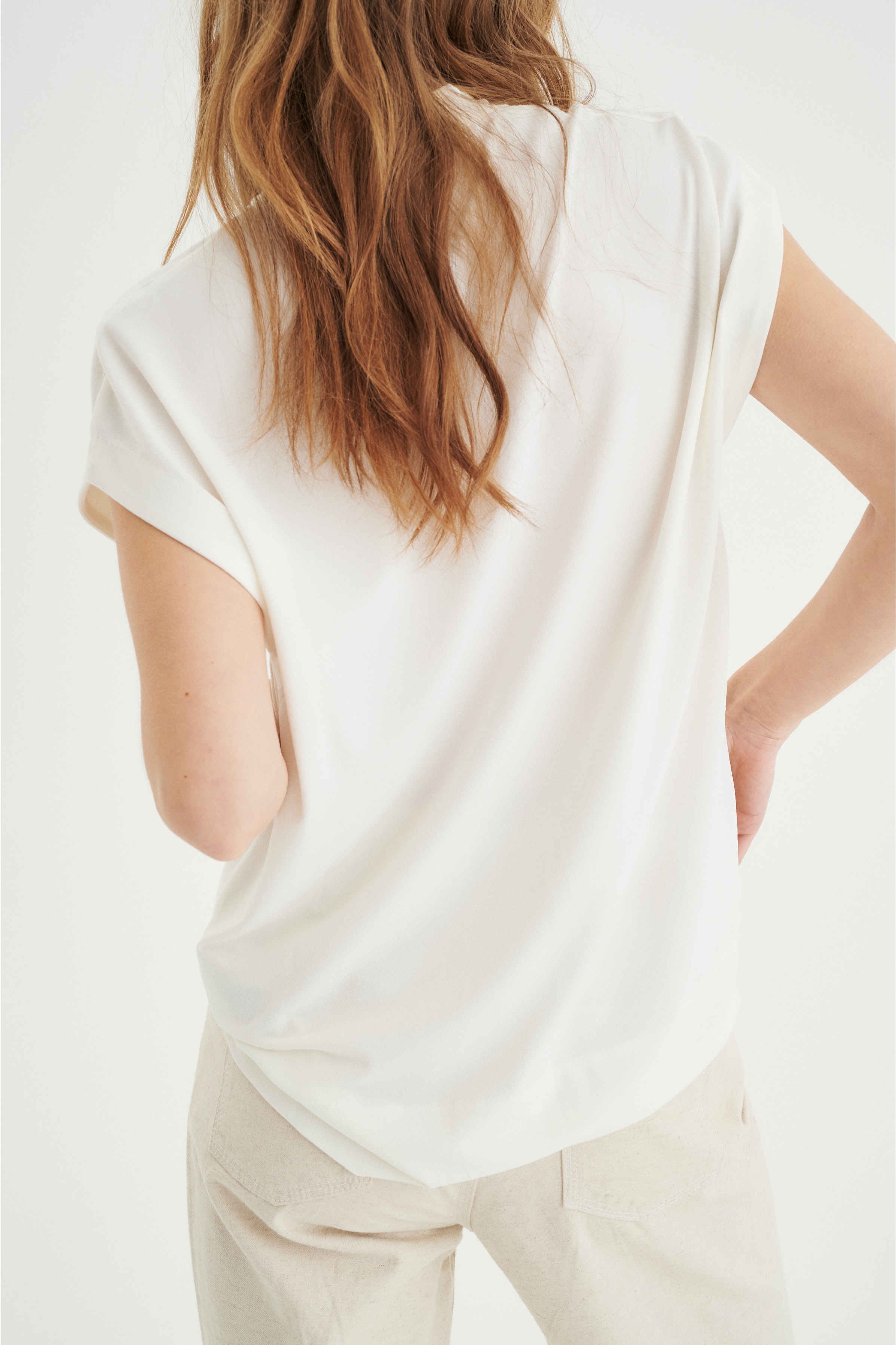 T-shirt korte mouw LOOKBOOK BACK 30101893-10051