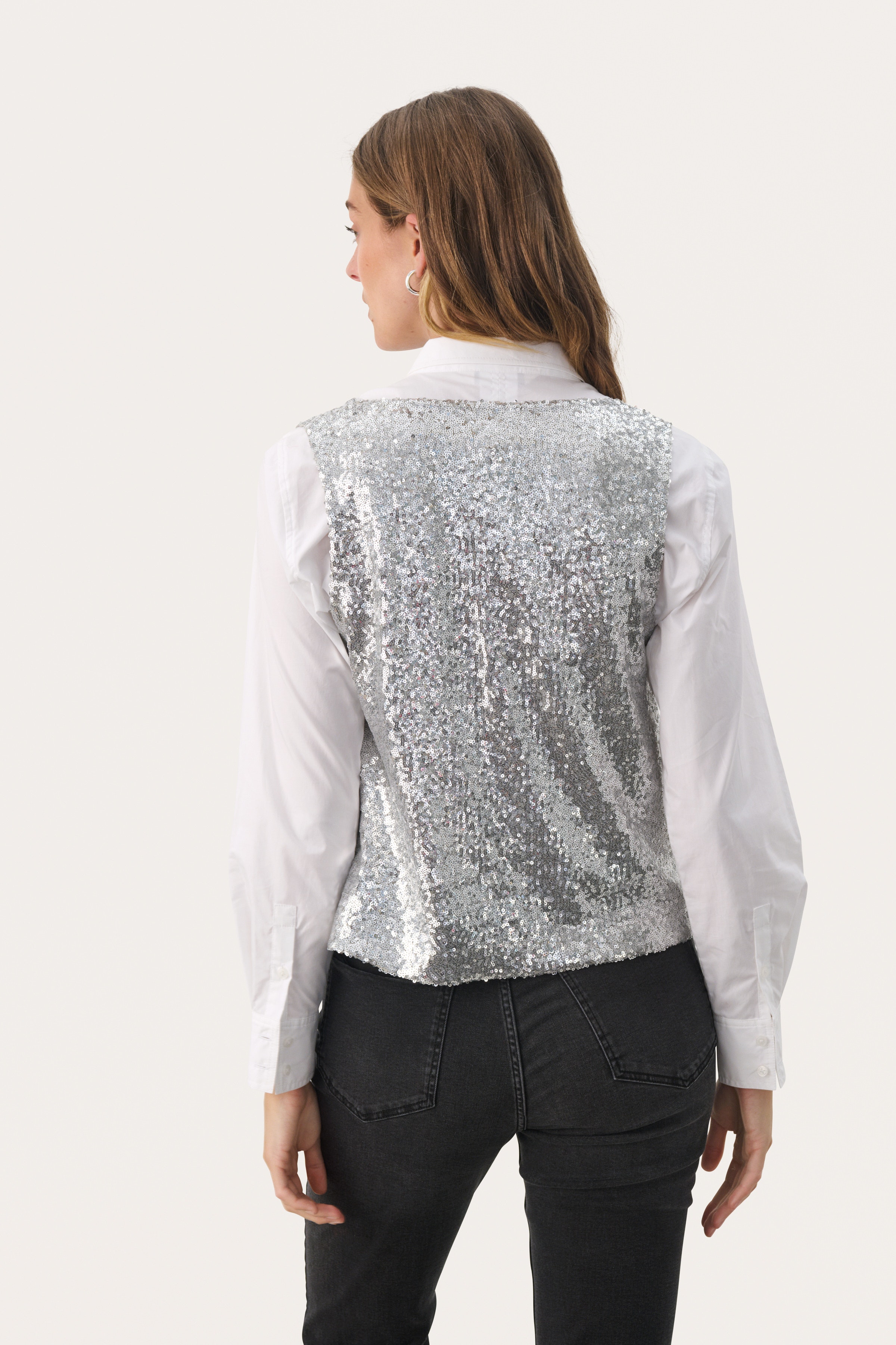 MalikkaPW Sequin Top LOOKBOOK BACK 30309095-145002