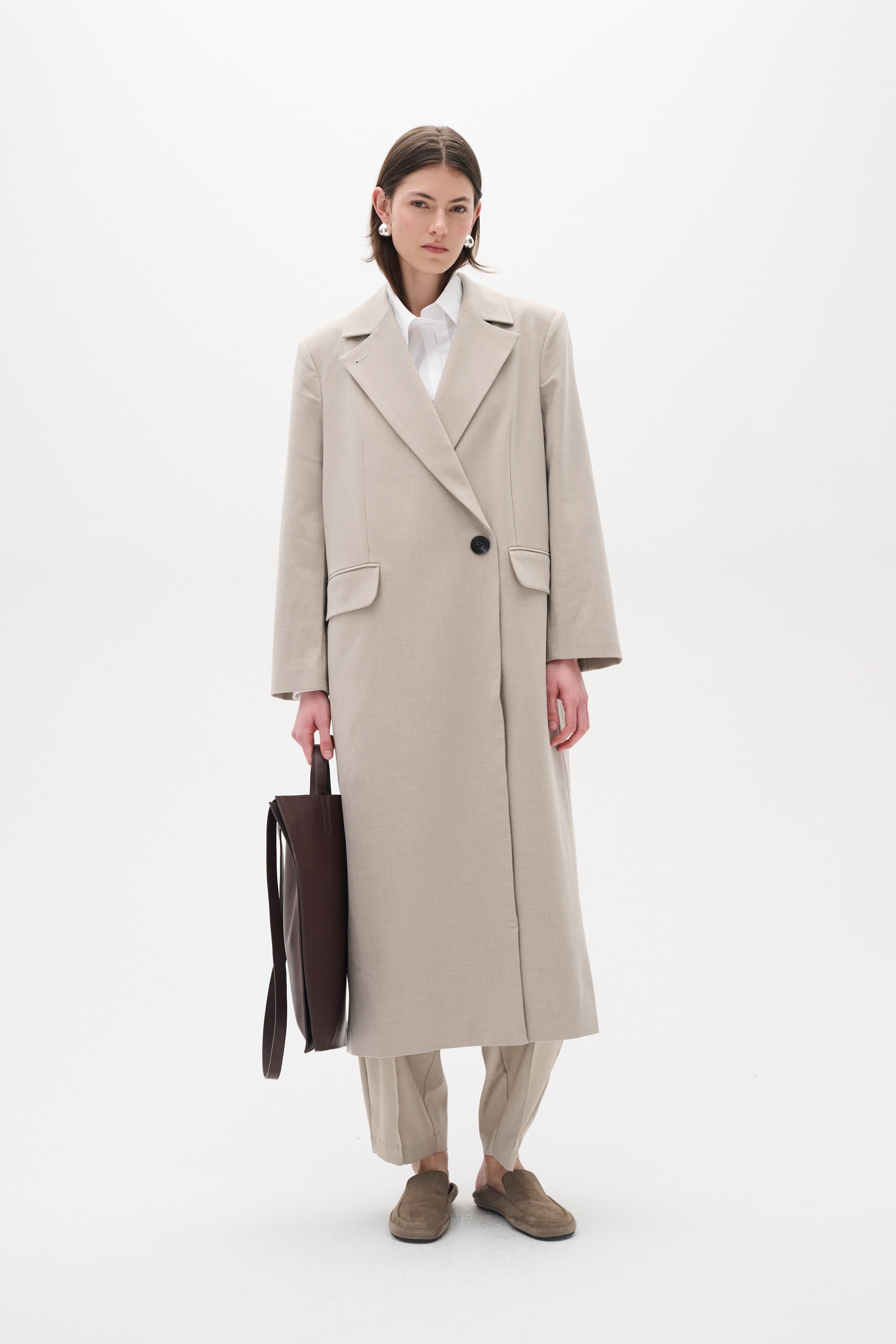 UlrykaIW Blazer Frakke LOOKBOOK FRONT 30110017-1304031