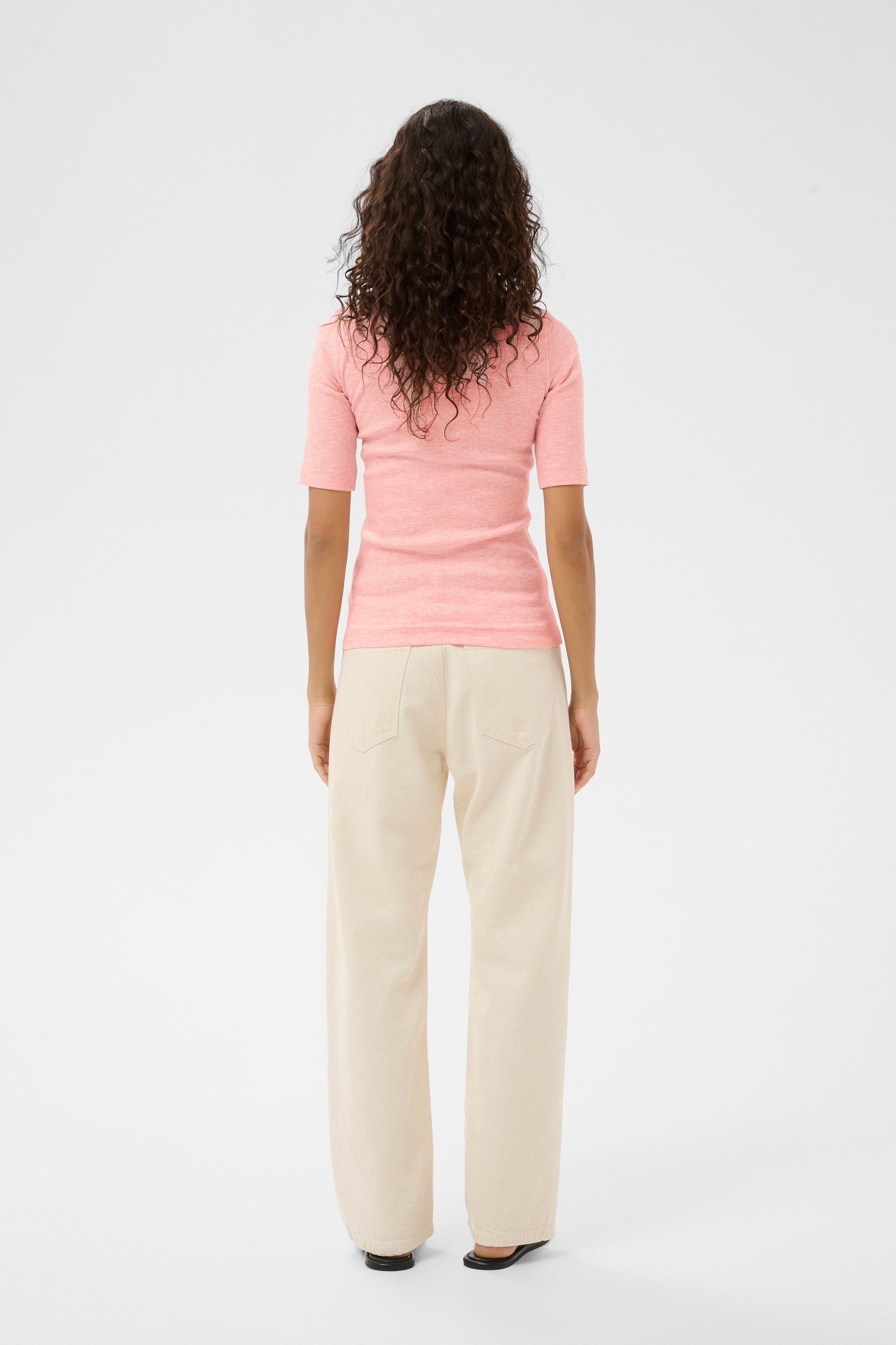 DagnaIW Melange T-shirt LOOKBOOK BACK 30106864-1419111