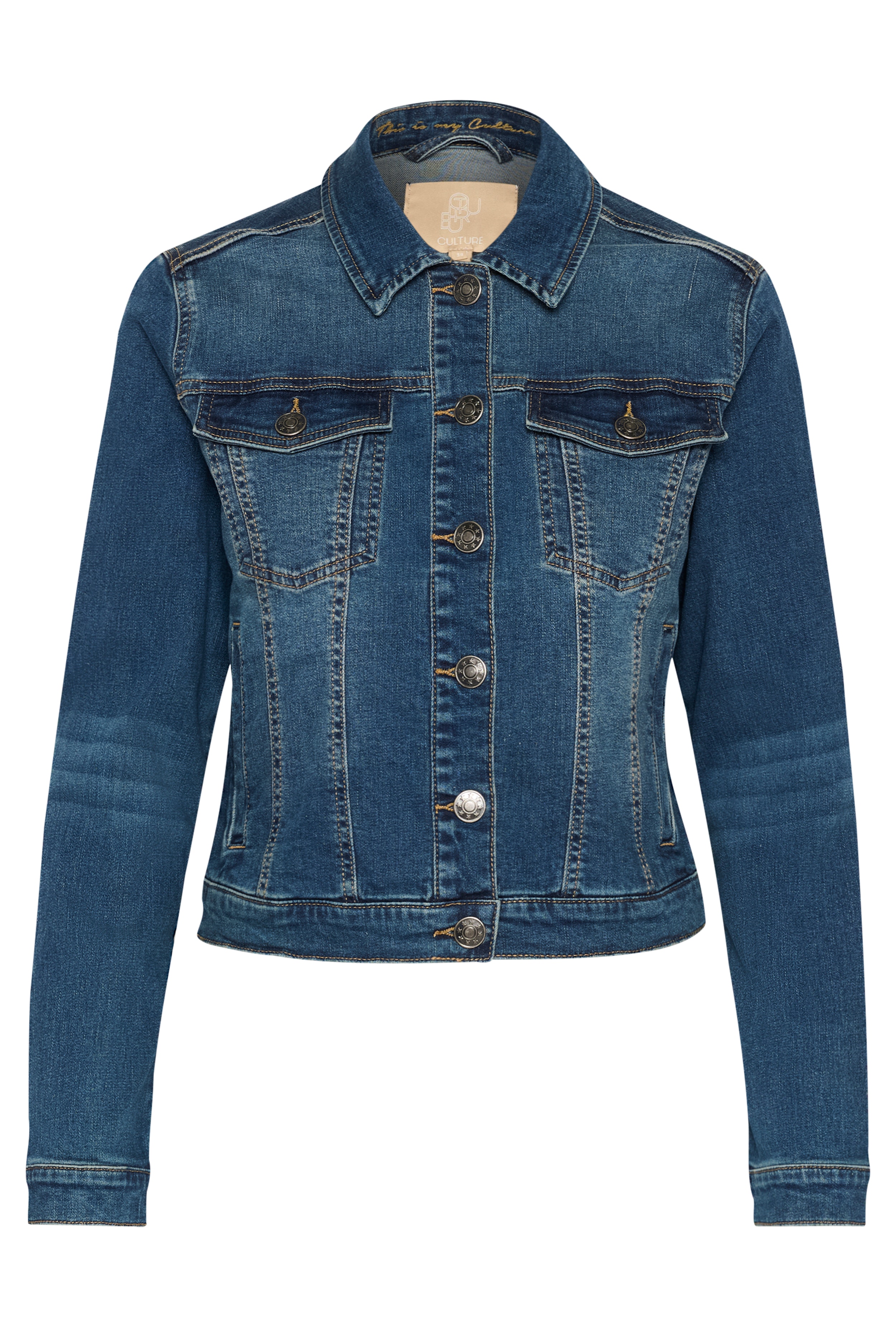 CUvarina Denimjacke LOOKBOOK FRONT 50111458-107025