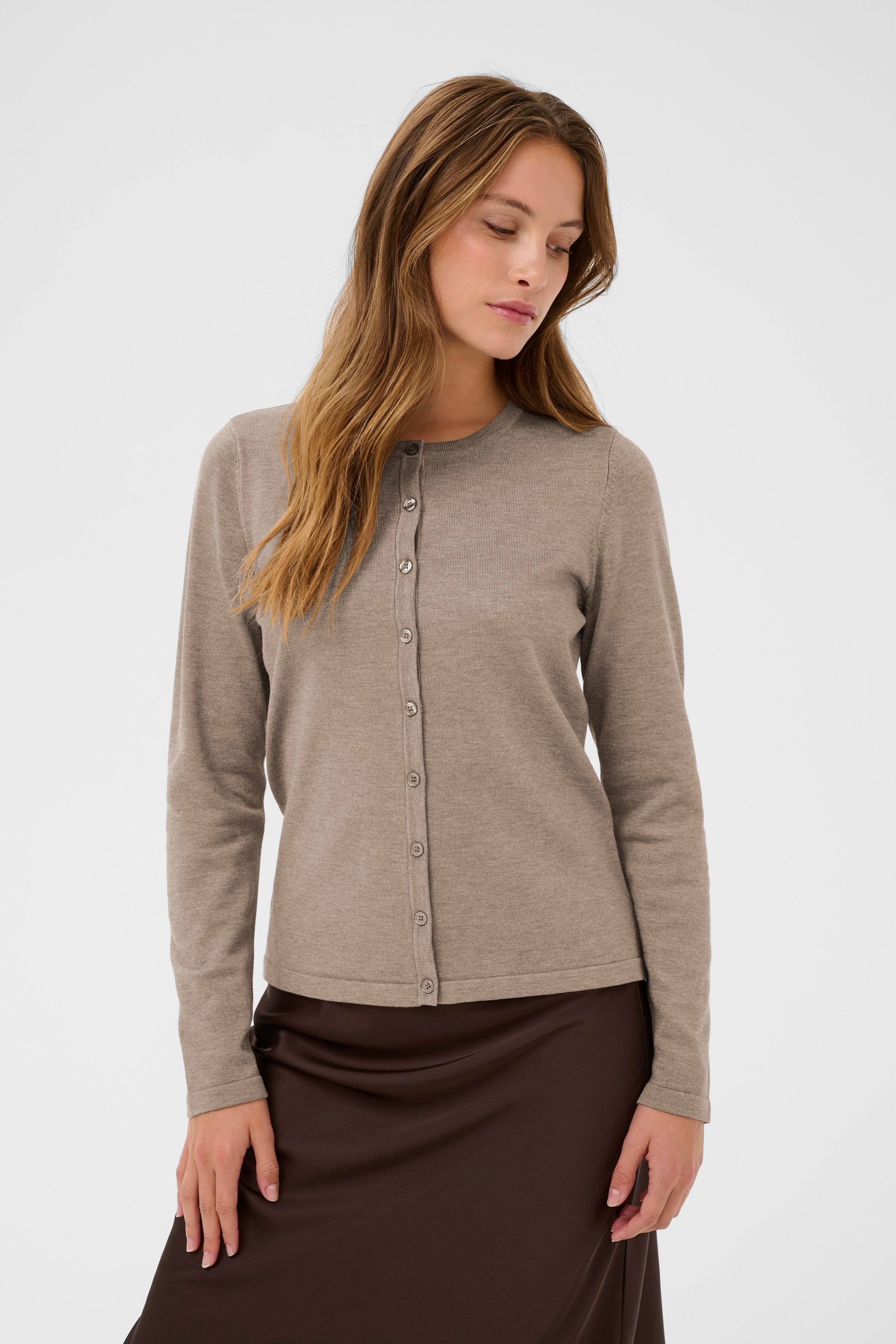 MilaSZ R-Neck Cardigan LOOKBOOK FRONT 30500005-1614061