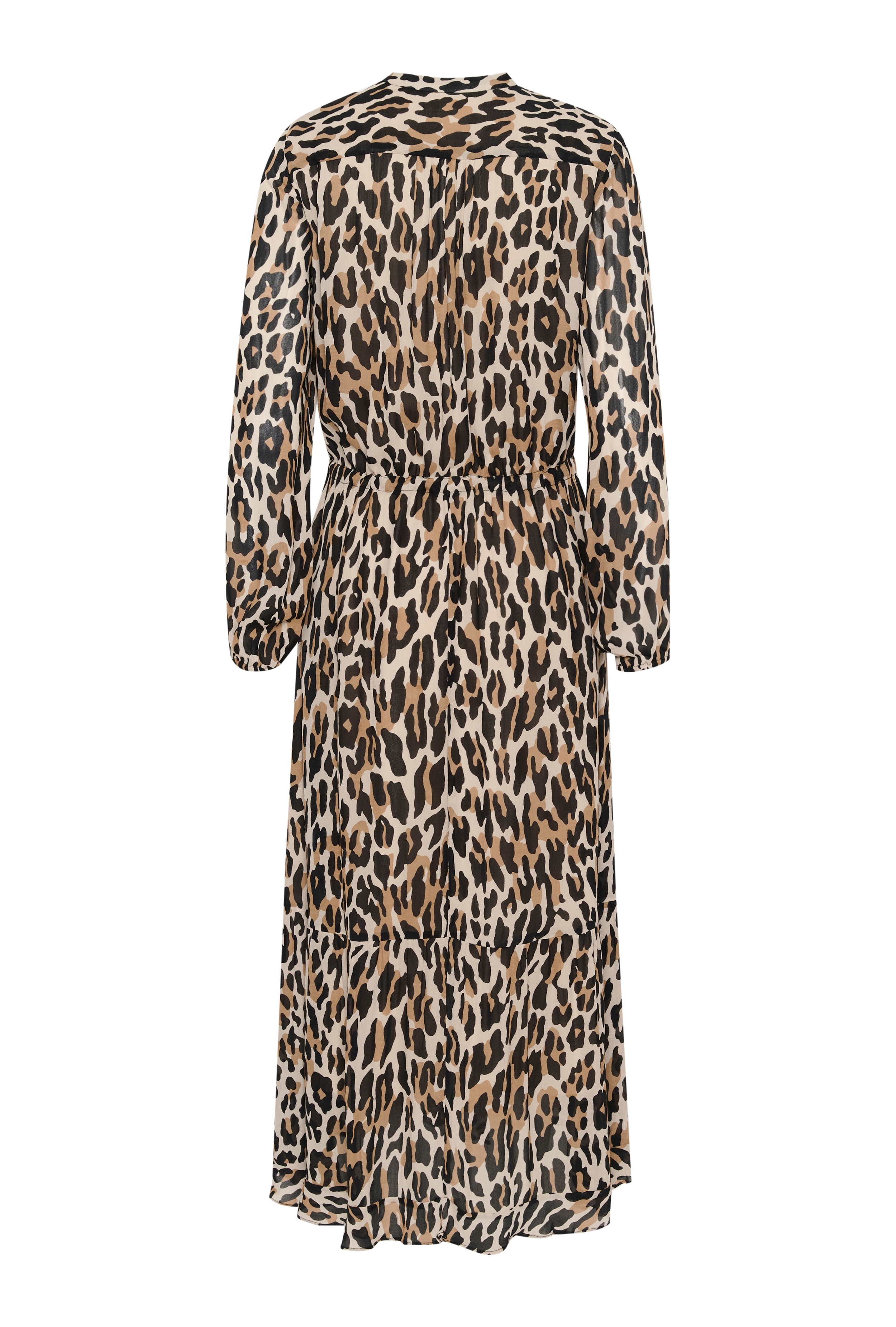 ClarieIW leopard Kleid PACK BACK 30110113-303436