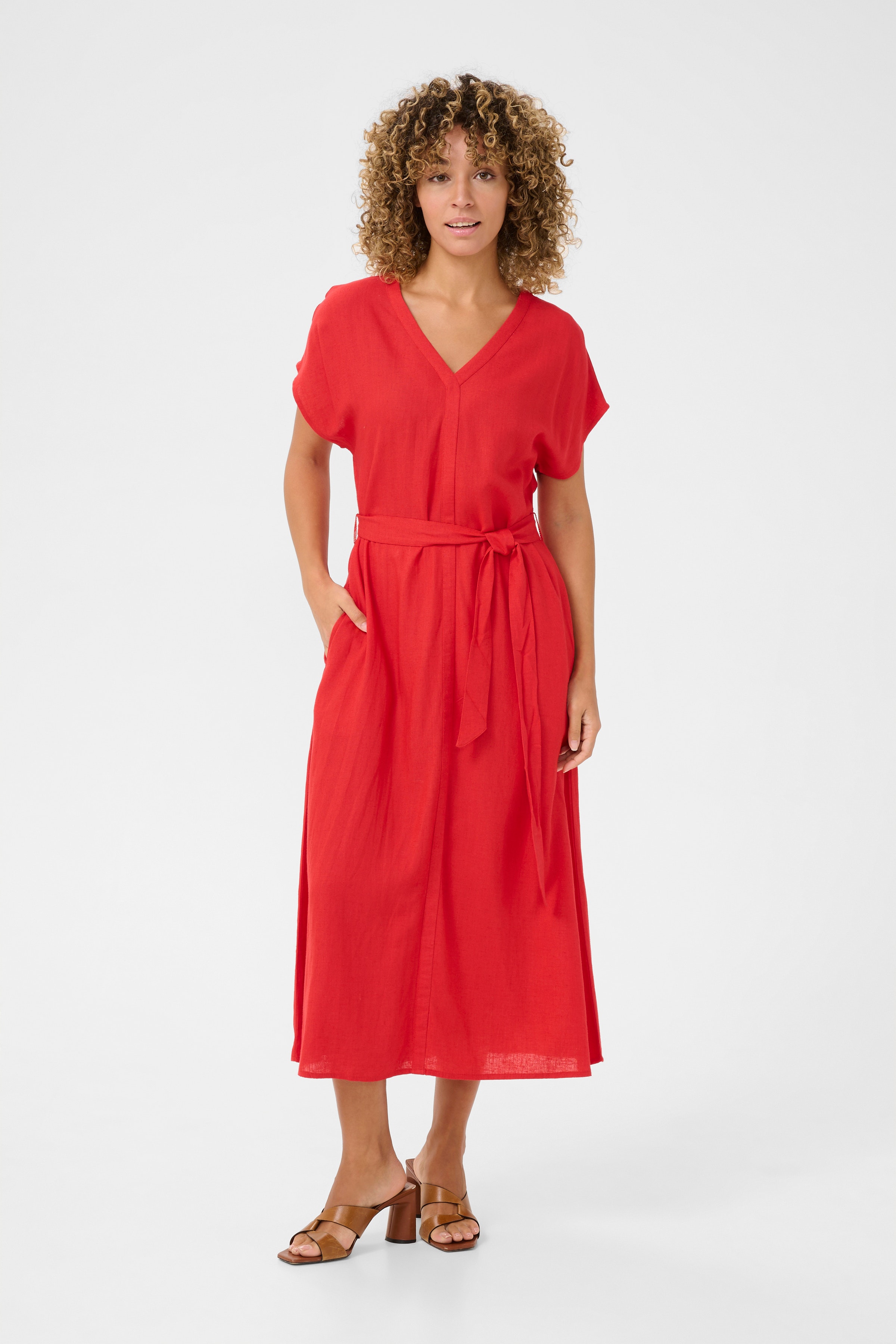 CRVenta Leinenkleid LOOKBOOK FRONT 10613593-181662