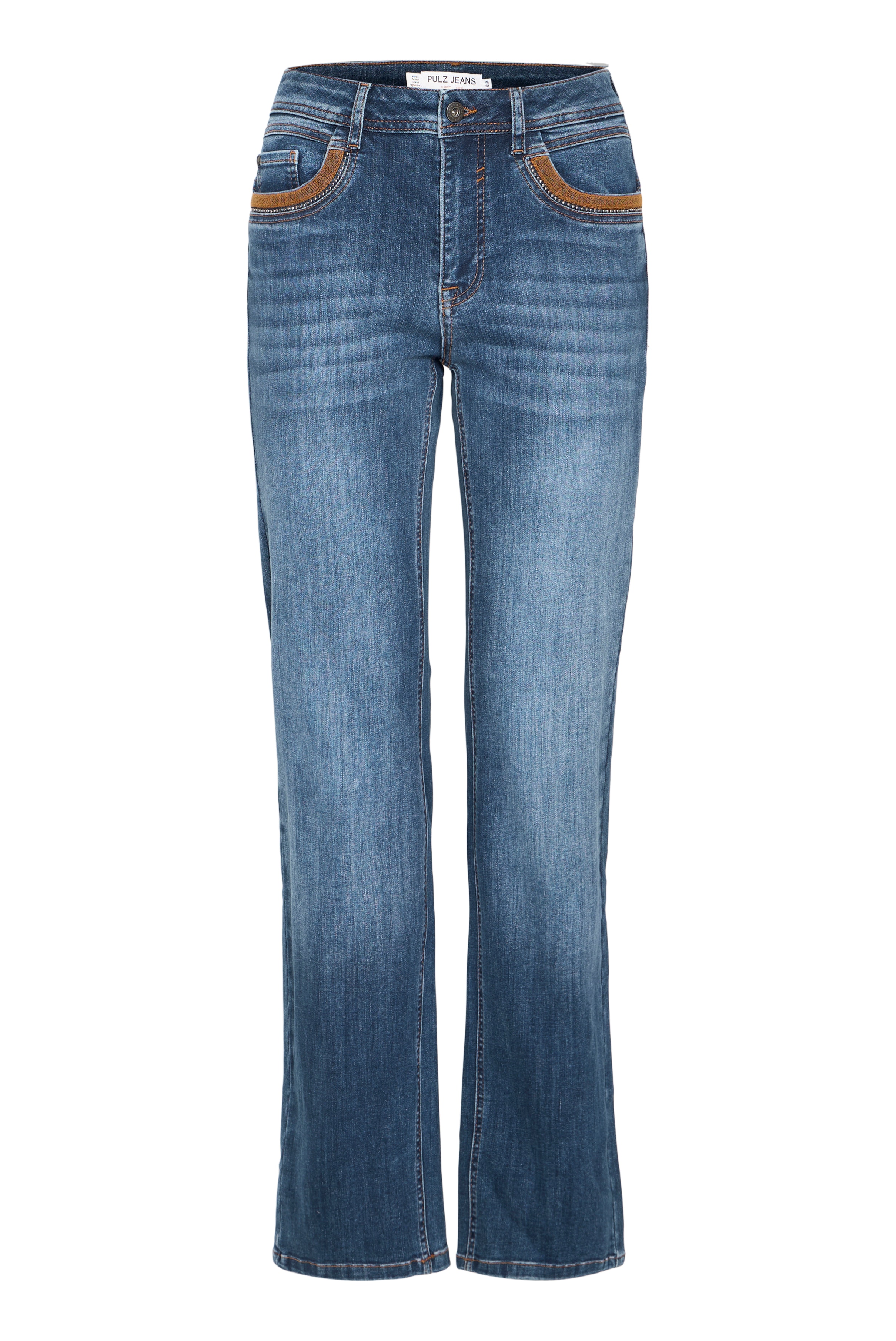 PZELLE HW Jeans Straight Leg PACK FRONT 50208008-200005