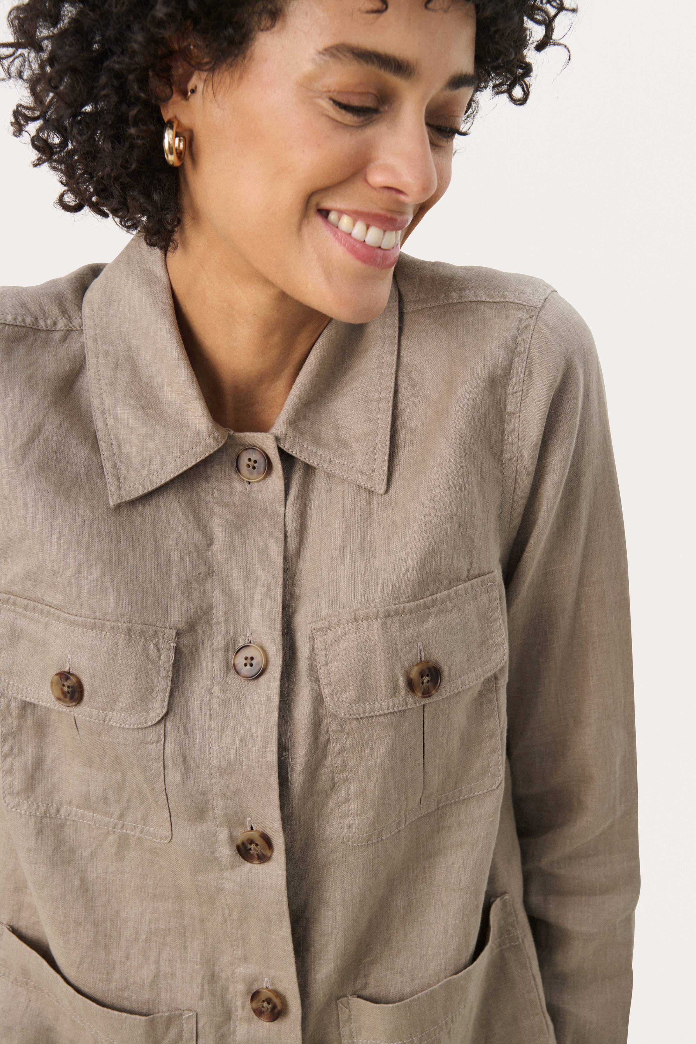 ElnoraPW Linen Blazer LOOKBOOK DETAIL 30309560-171311