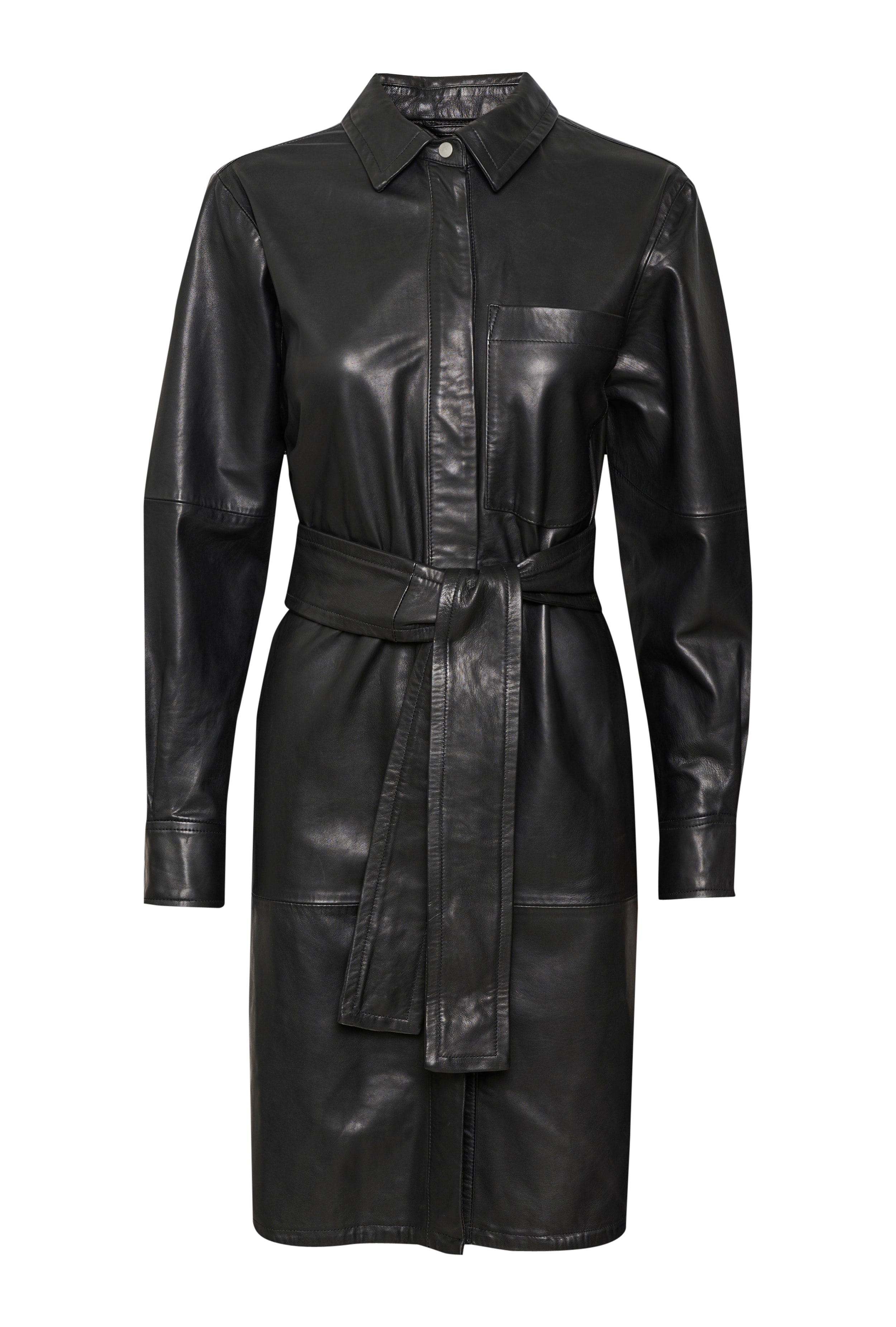 CadixIW Lederkleid PACK FRONT 30106619-194008