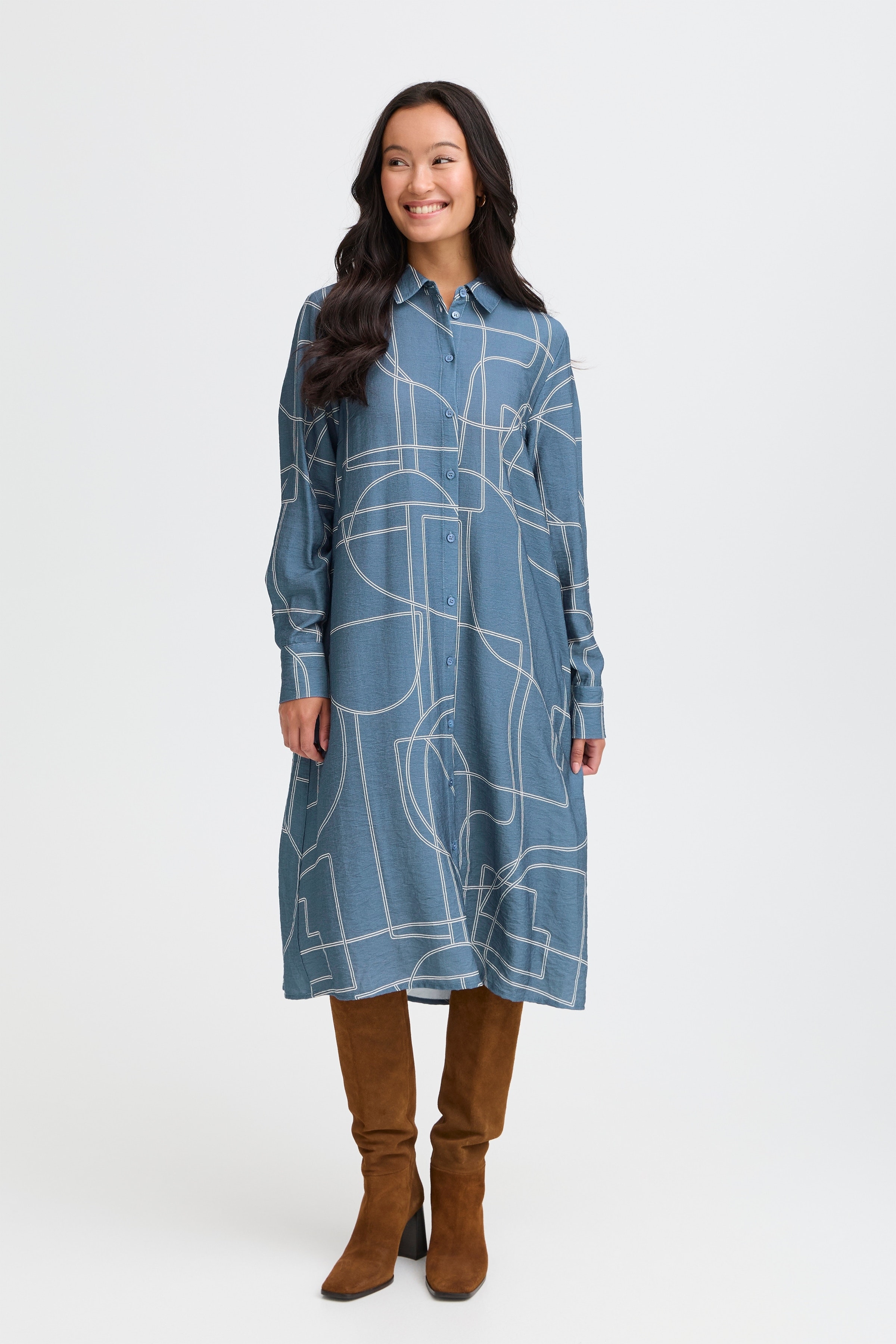 FRDAPHNE Kjole LOOKBOOK FRONT 20616057-205069