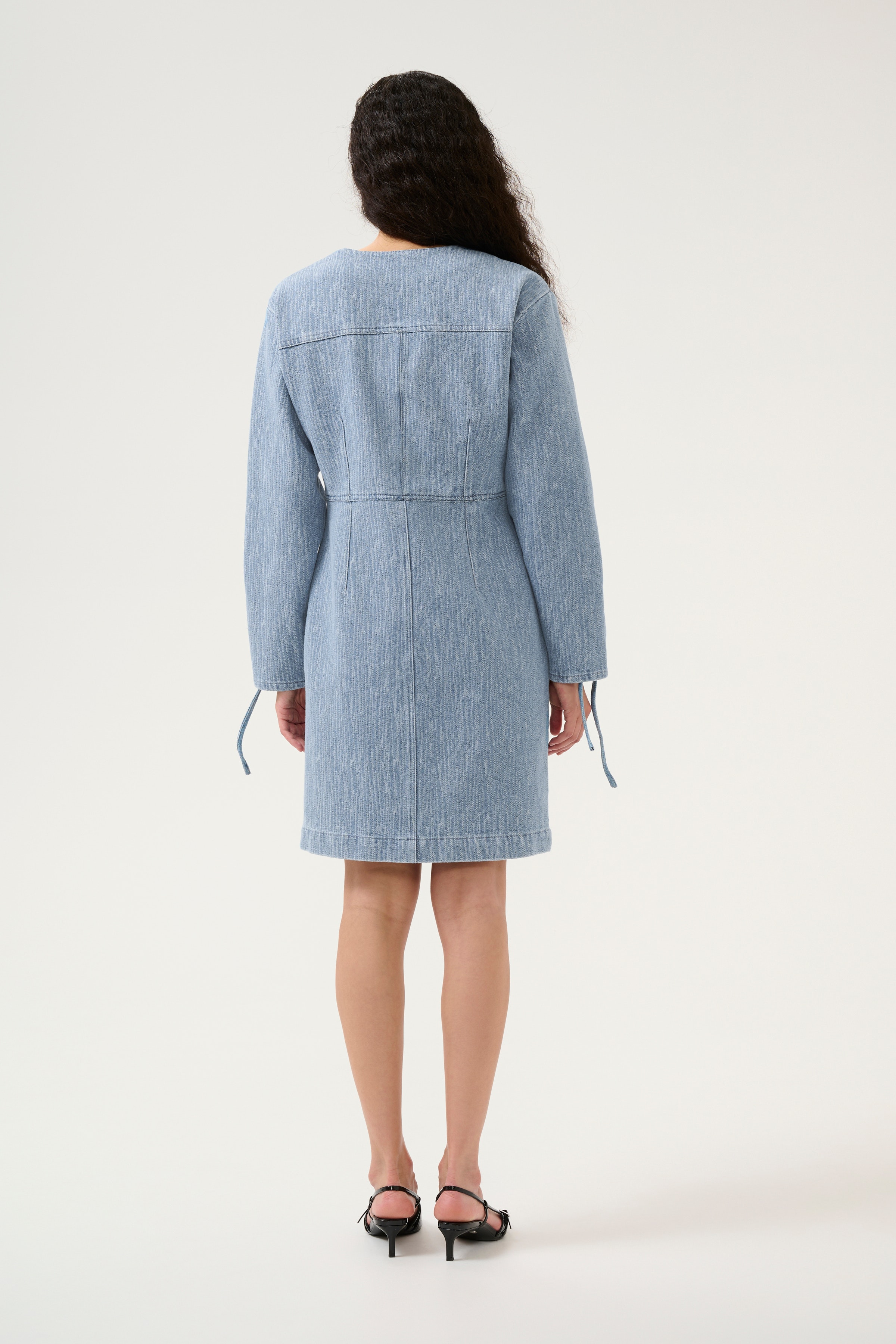 KBUrbana Denim dress LOOKBOOK BACK 10105414-100130