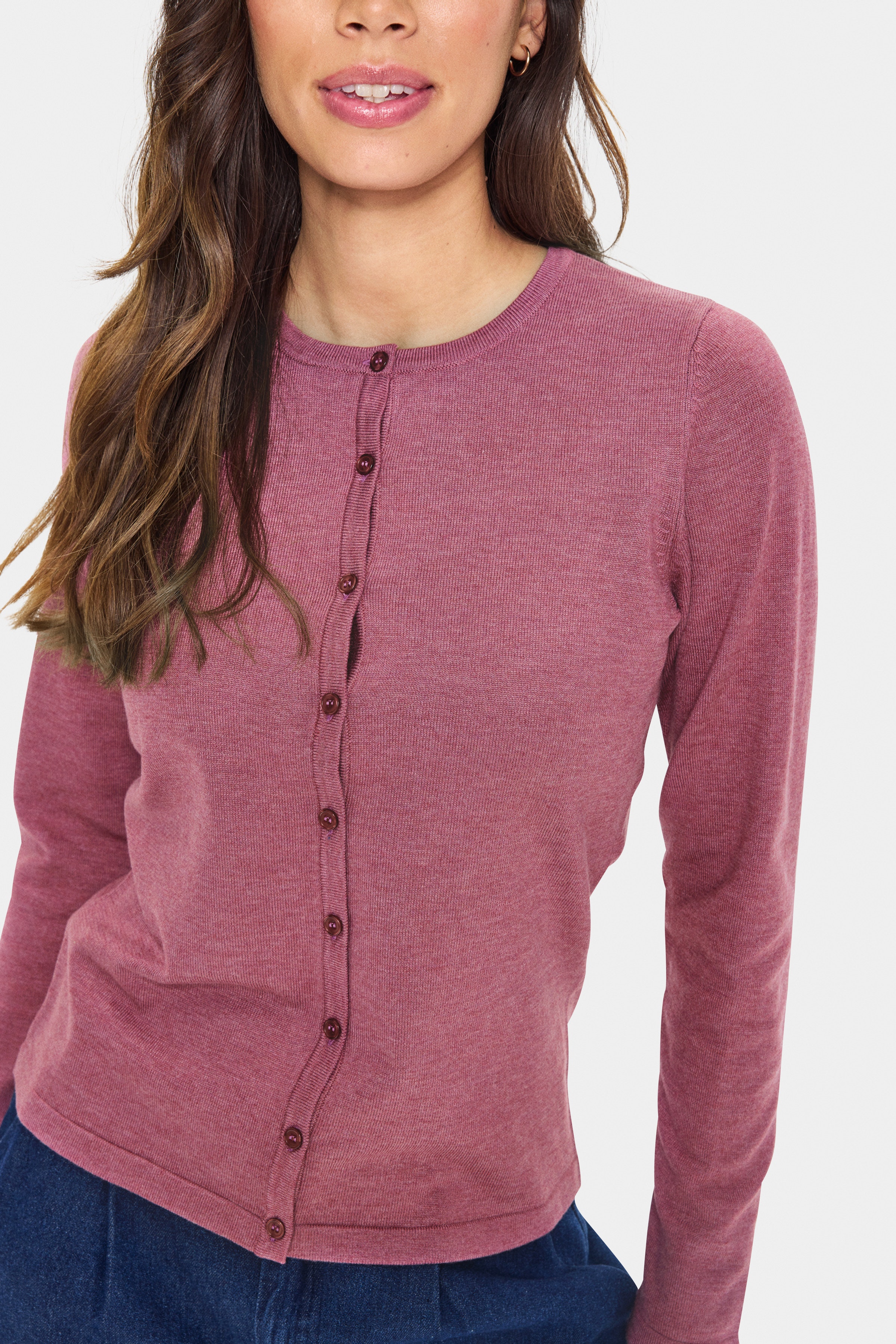 MilaSZ R-Neck Cardigan LOOKBOOK DETAIL 30500005-1718181