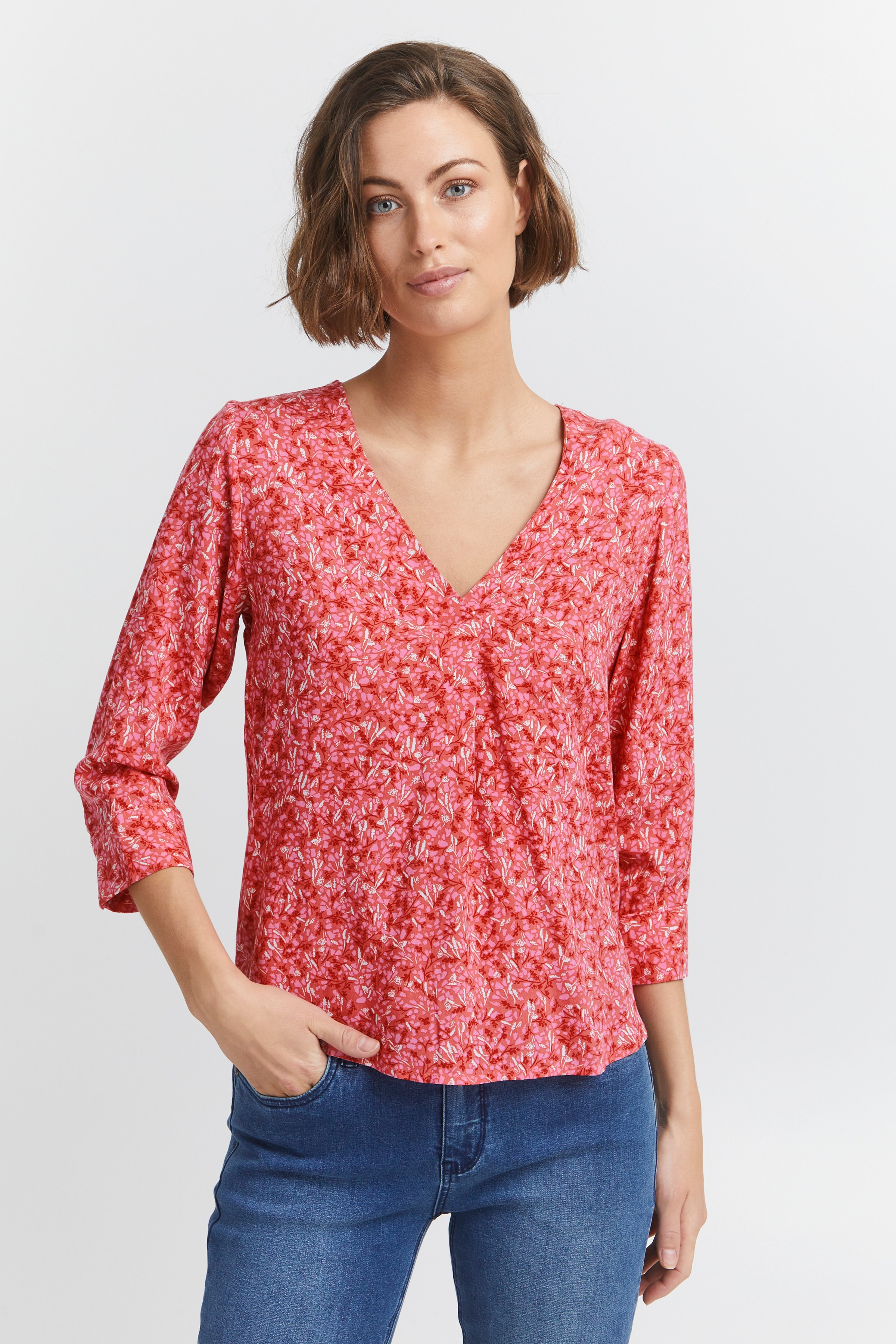 FRFANINI Bluse LOOKBOOK FRONT 20610453-201157