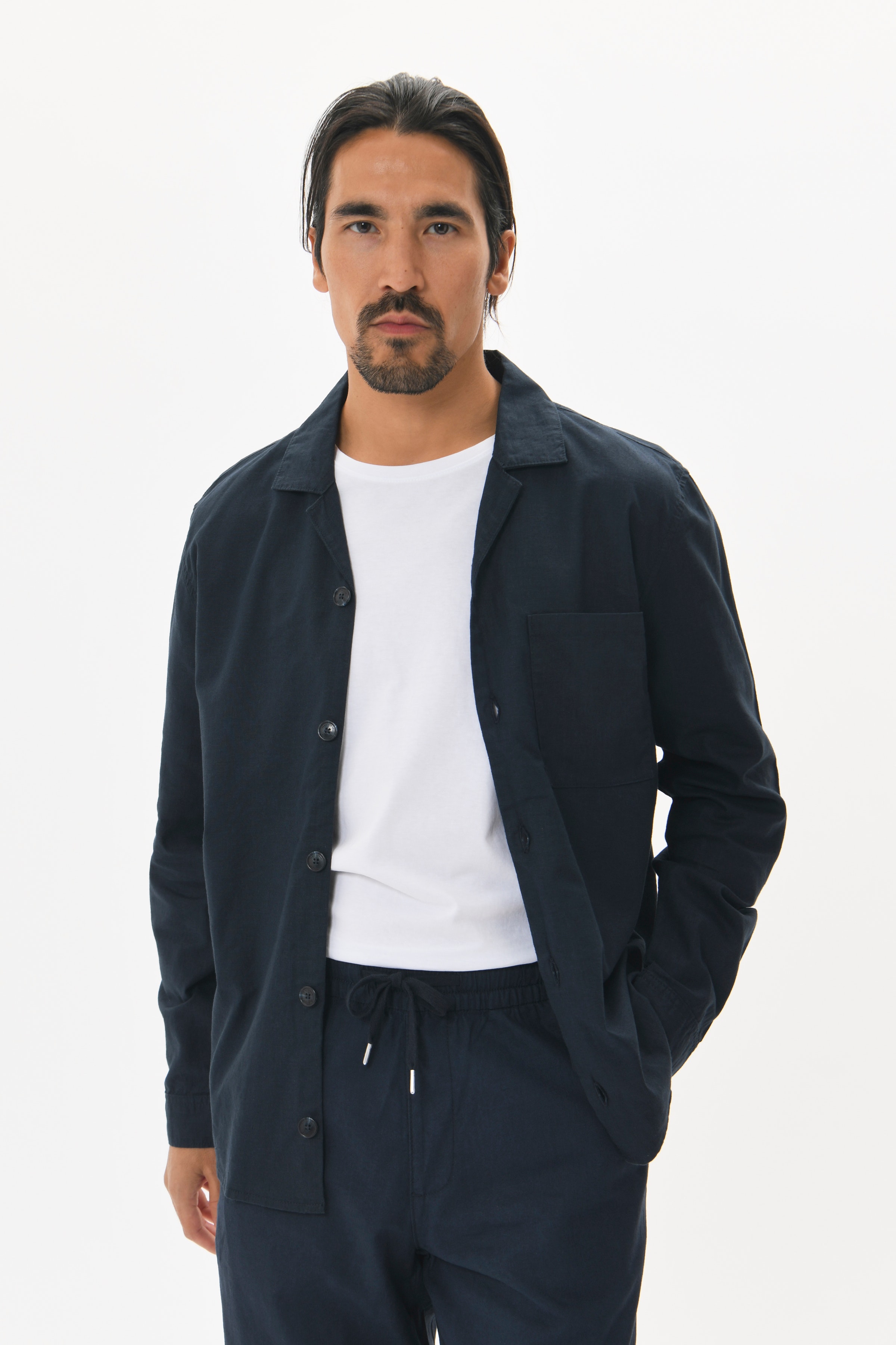 MAbarto Leinenhemd LOOKBOOK FRONT 30207435-194011