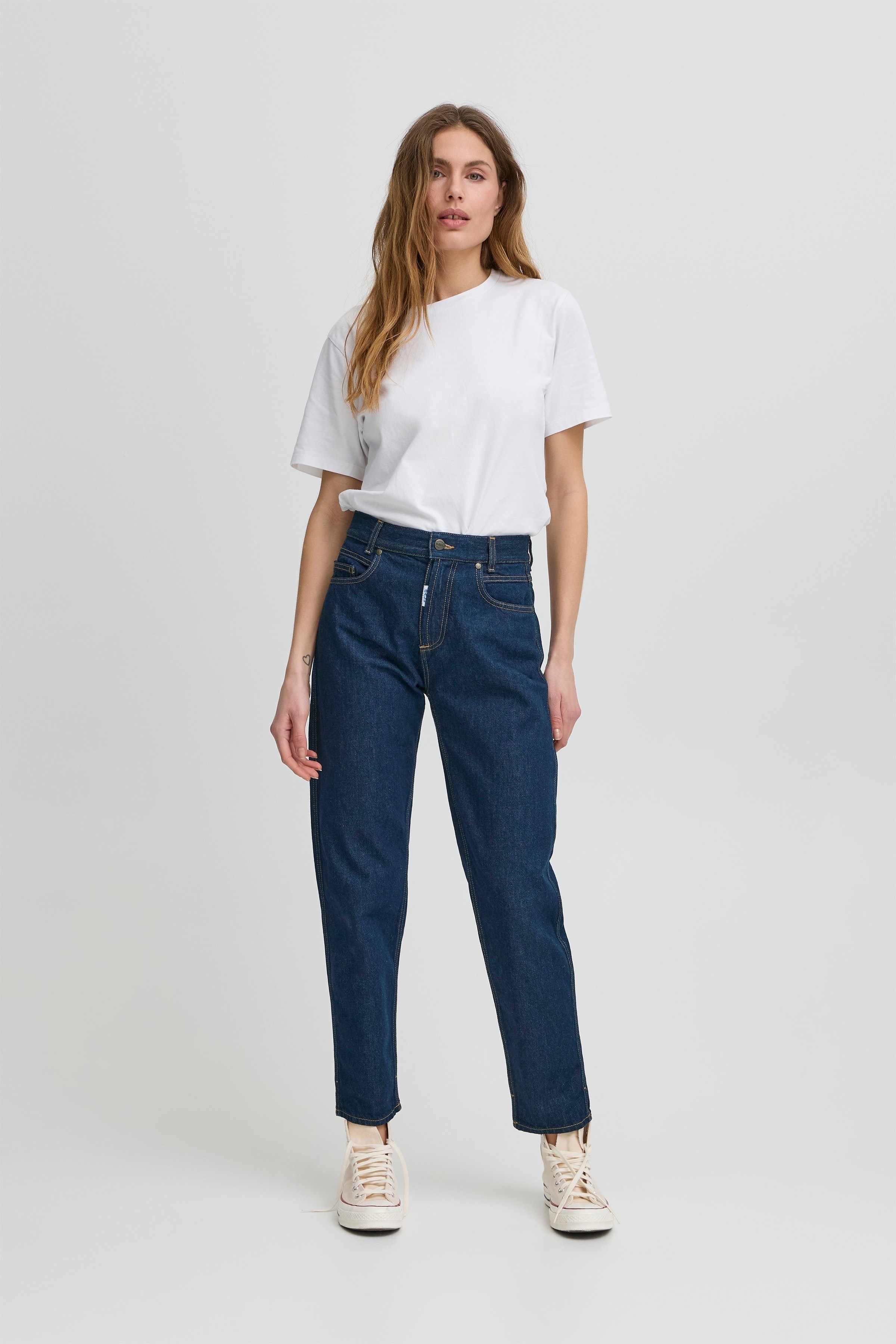 BAPAOLO Cropped Jeans LOOKBOOK FRONT 50405077-204027