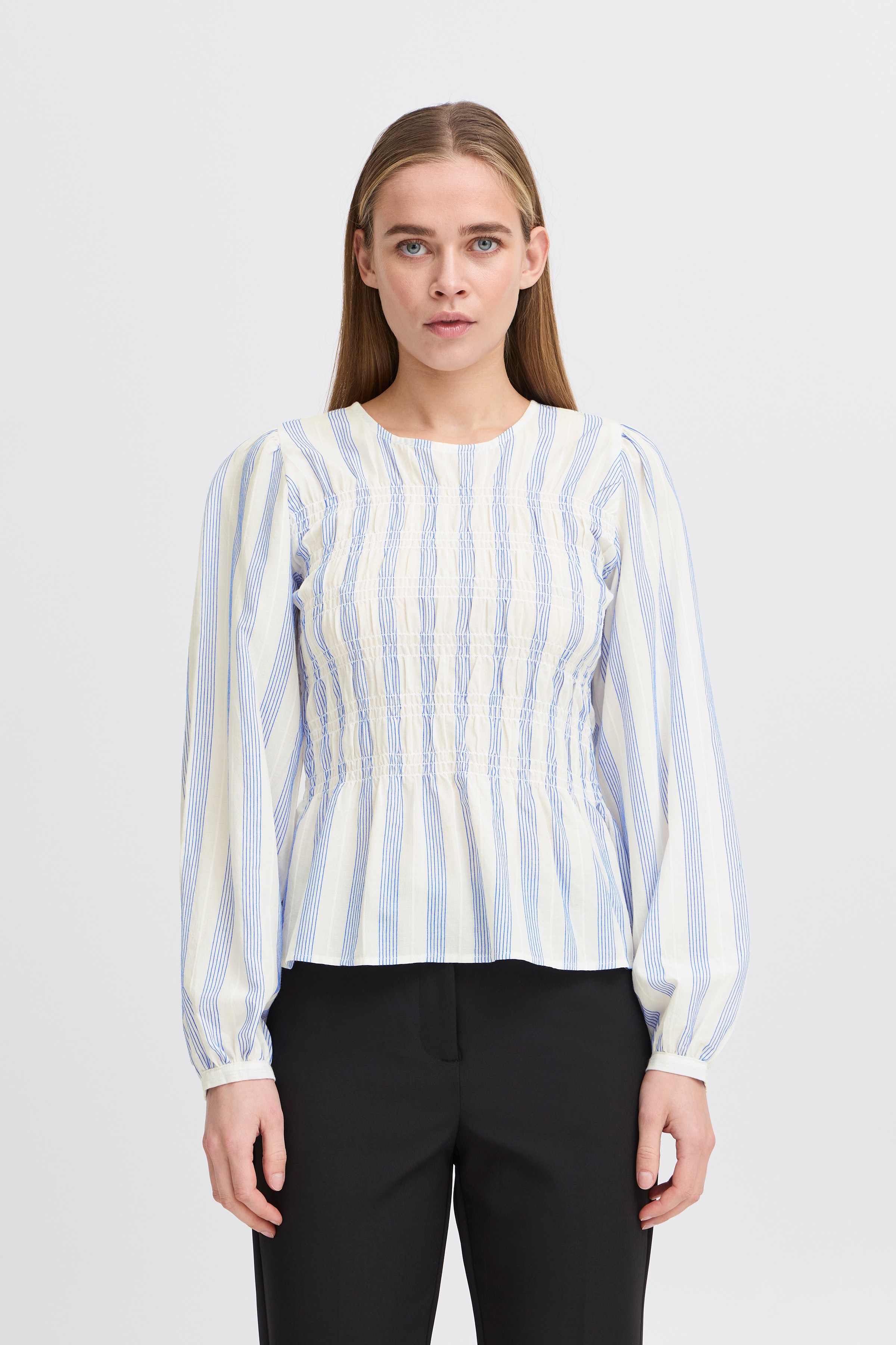 IHREBEKKA Blouse met lange mouwen LOOKBOOK FRONT 20122438-114201