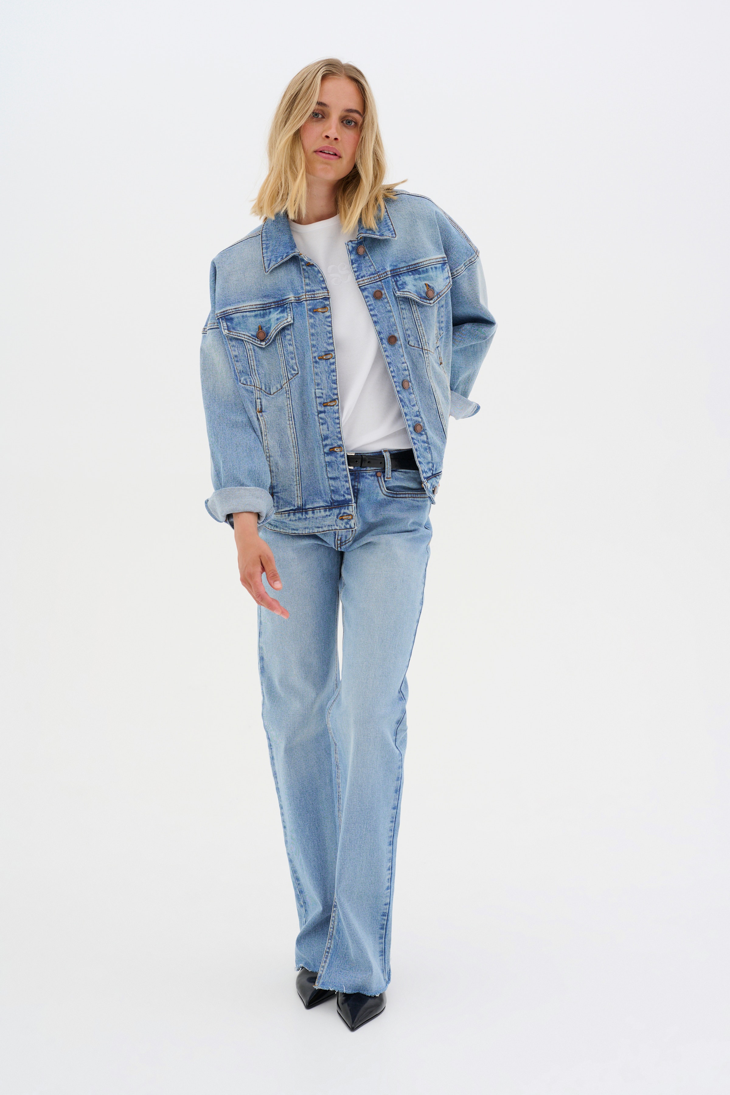 DangoMW Denim jakke LOOKBOOK FRONT 10704654-100046