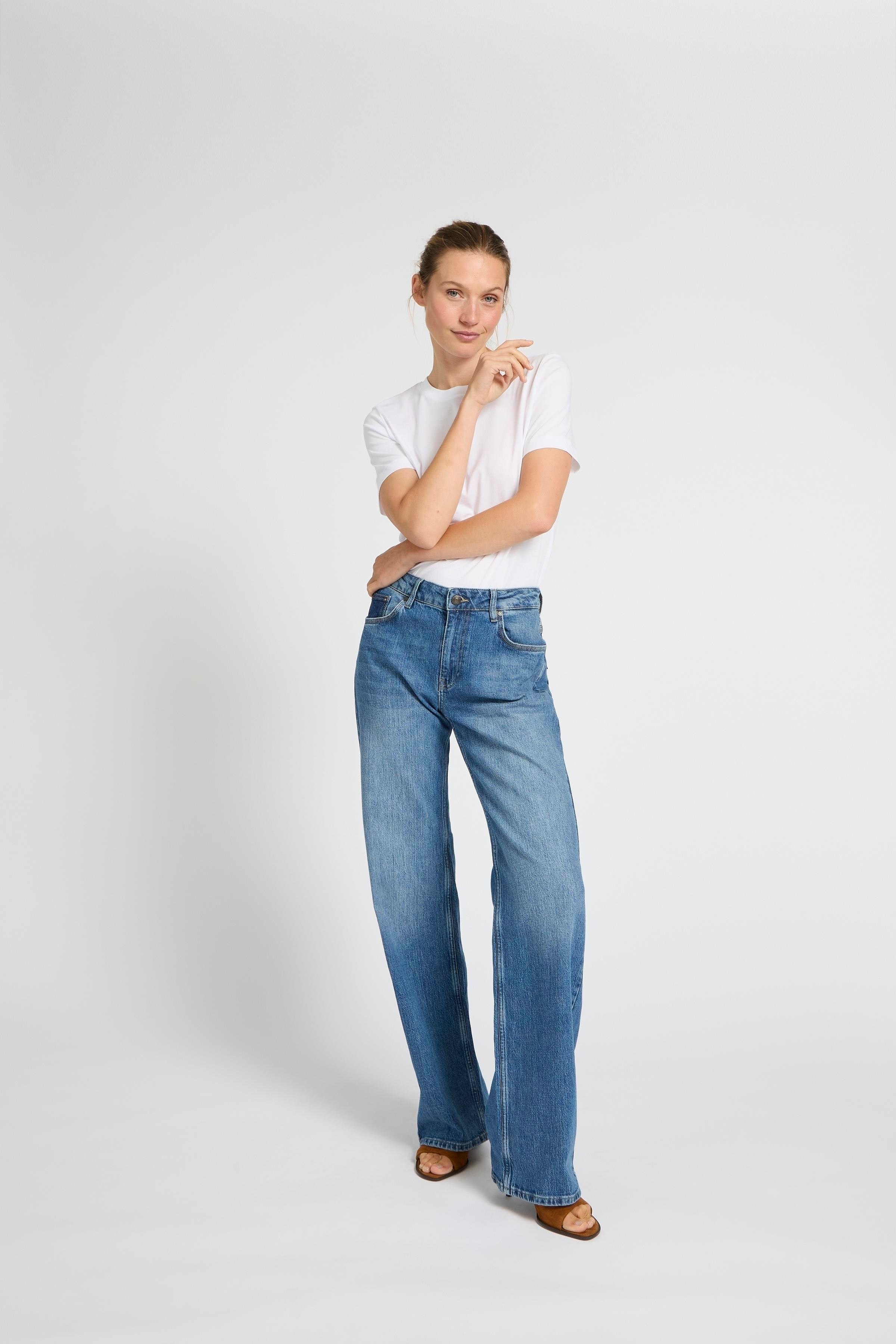 PZVEGA HW Jeans Wide Leg LOCATION NONE 50207173-200005