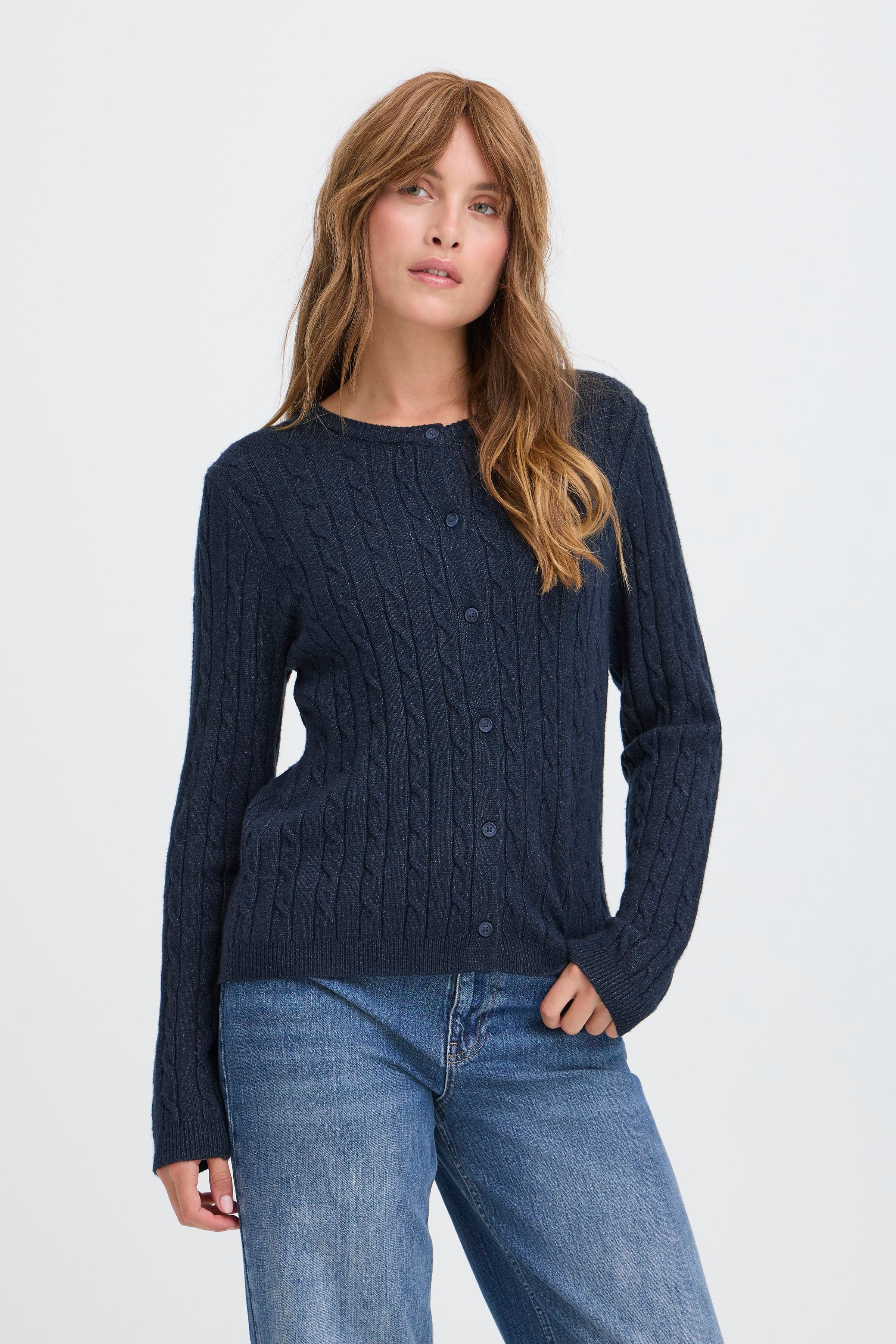 PZSTEFFI Cardigan LOOKBOOK FRONT 50210173-1940201