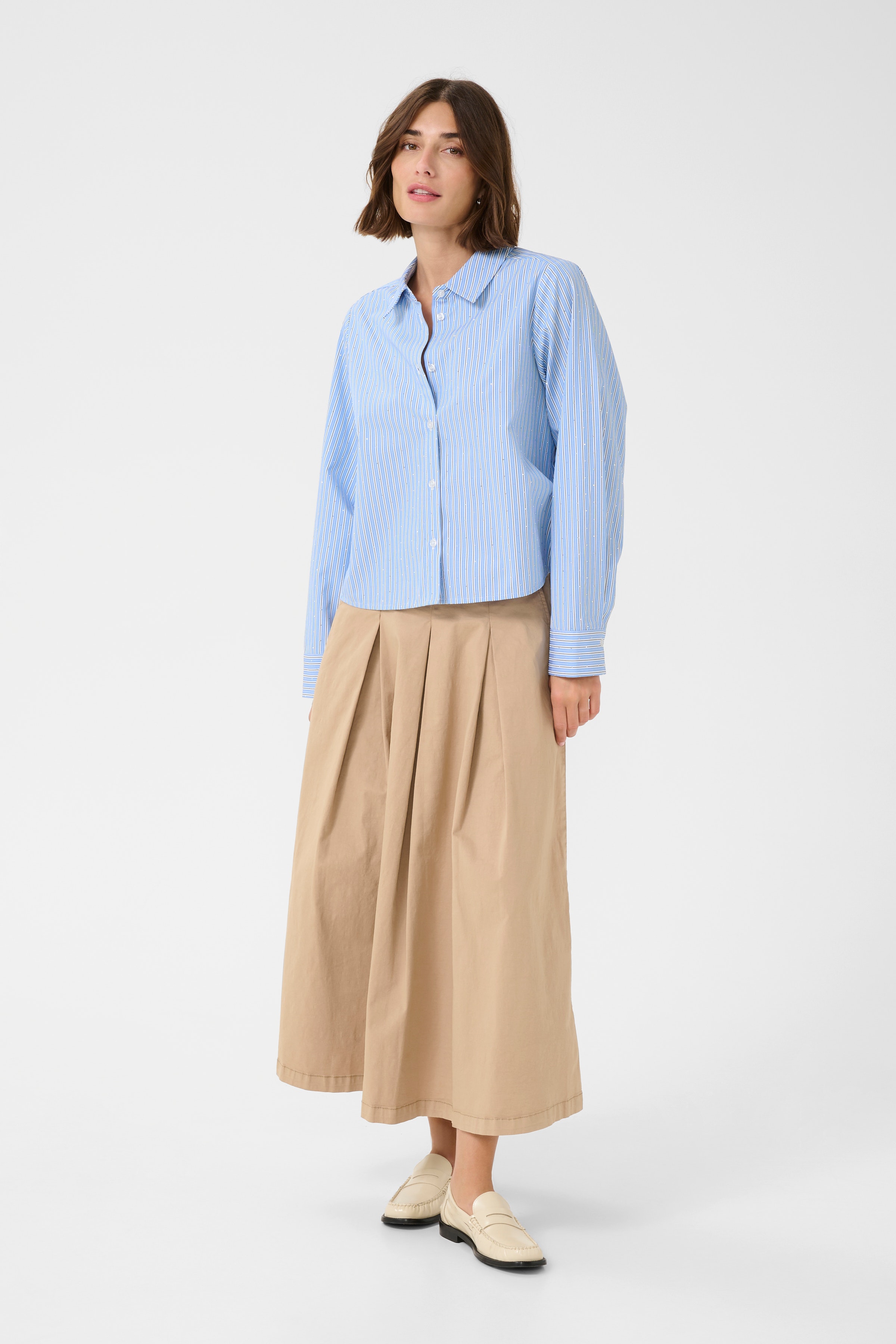 CUdaimi Skjorte med similisten LOOKBOOK FRONT 50112093-108024
