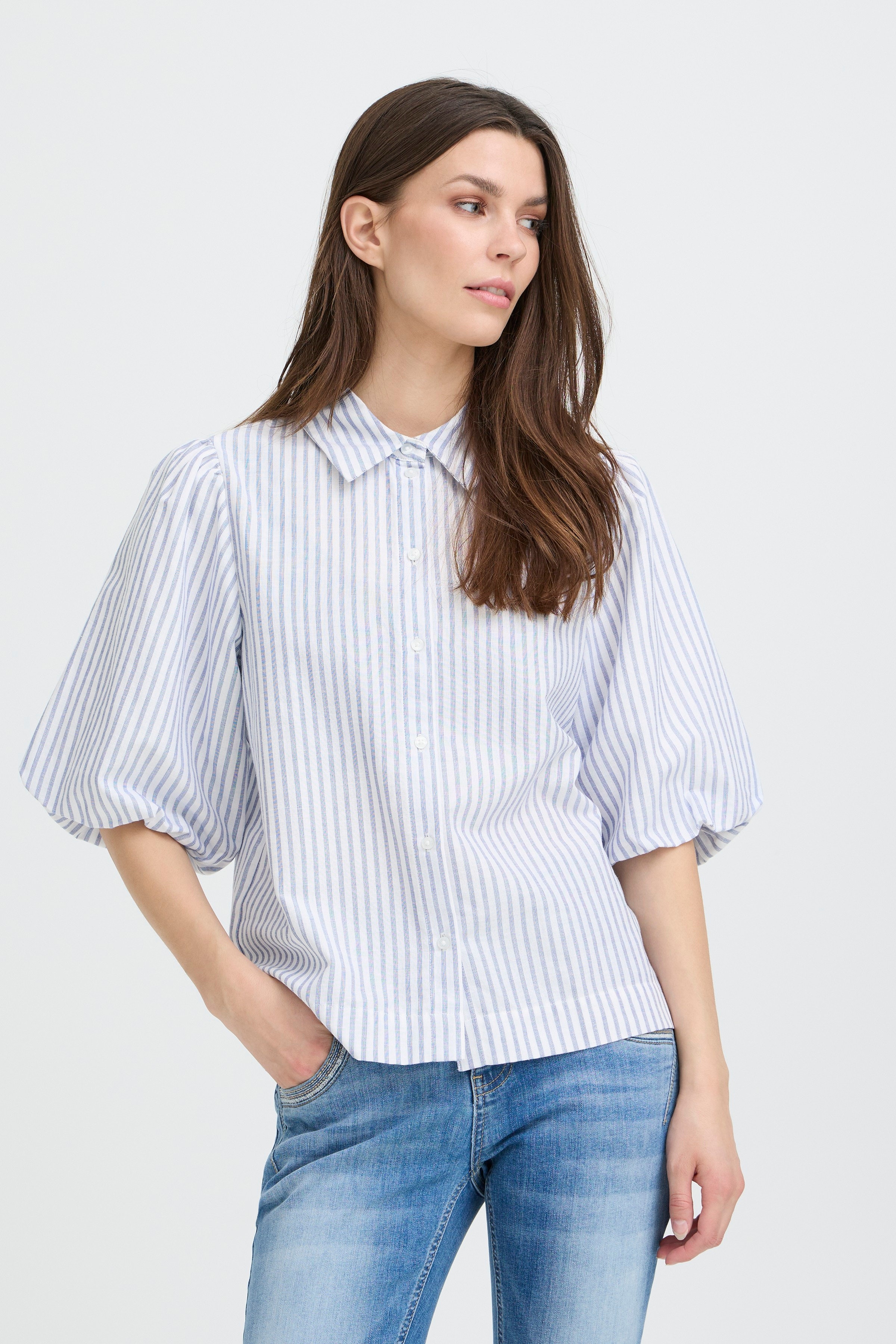 PZAUDREY Hemd LOOKBOOK FRONT 50210255-114201