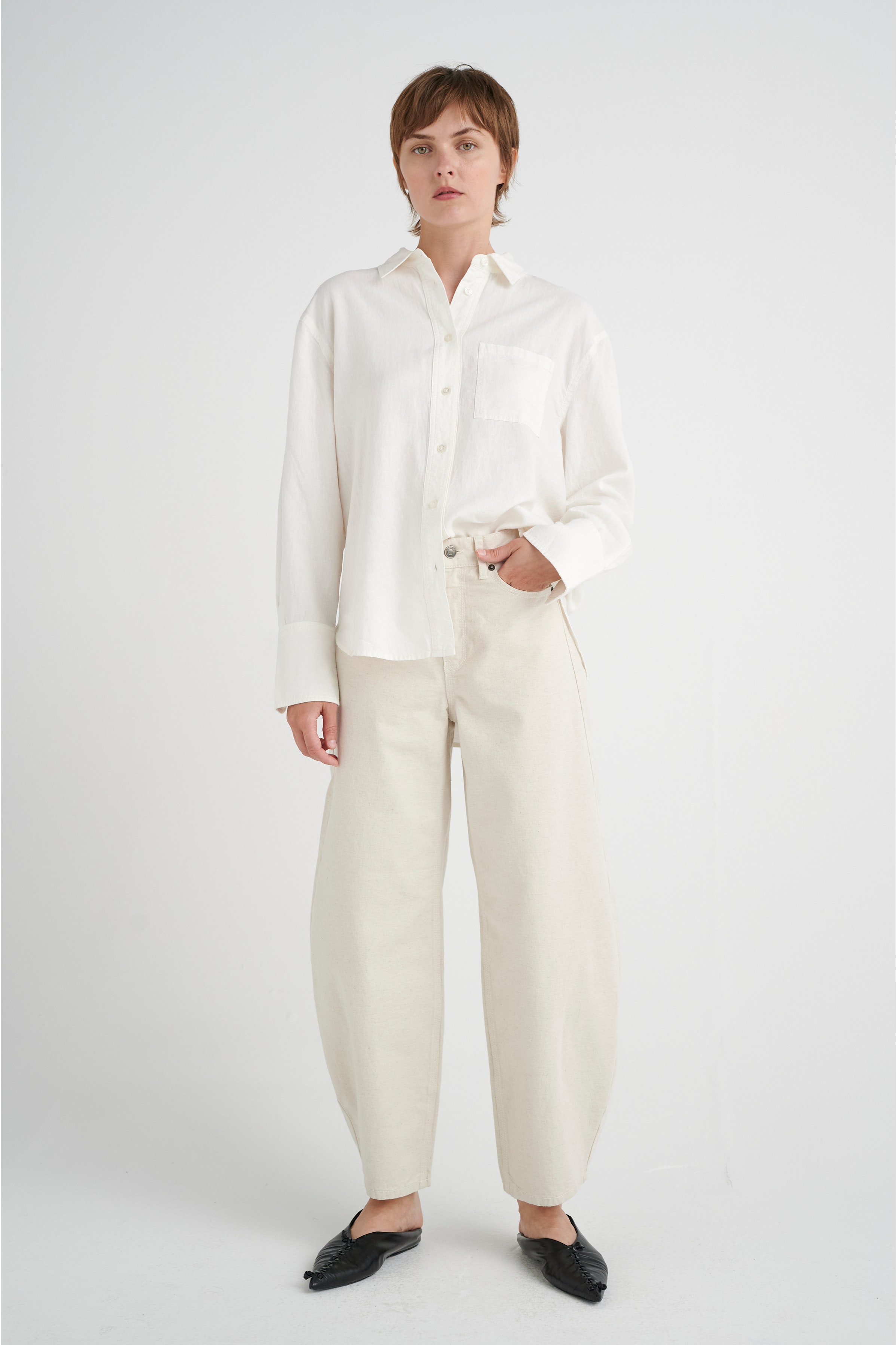 GanjaIW Jeans LOOKBOOK FRONT 30107037-300016