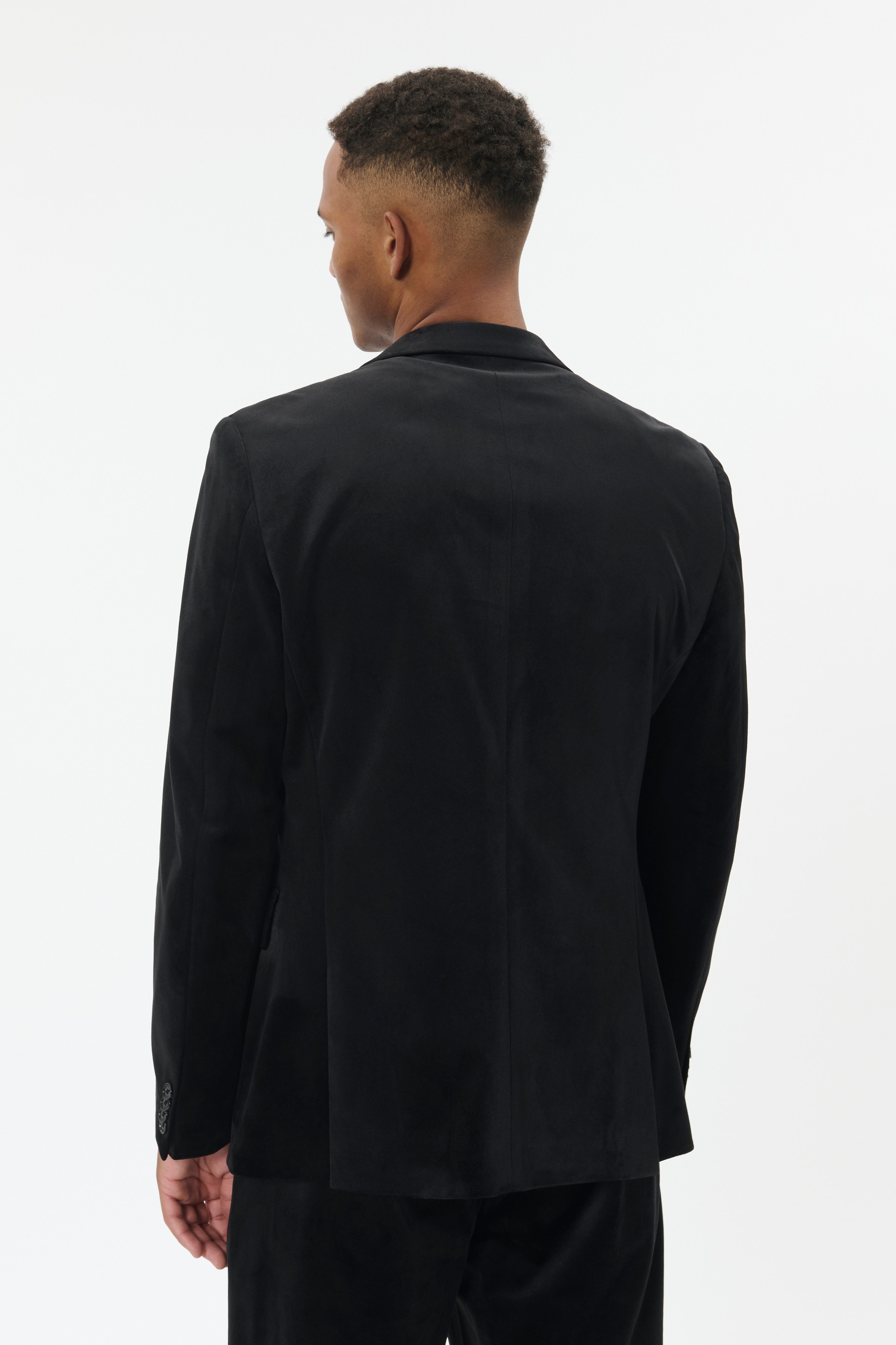 MAgeorge Velour Blazer LOOKBOOK BACK 30205027-300275