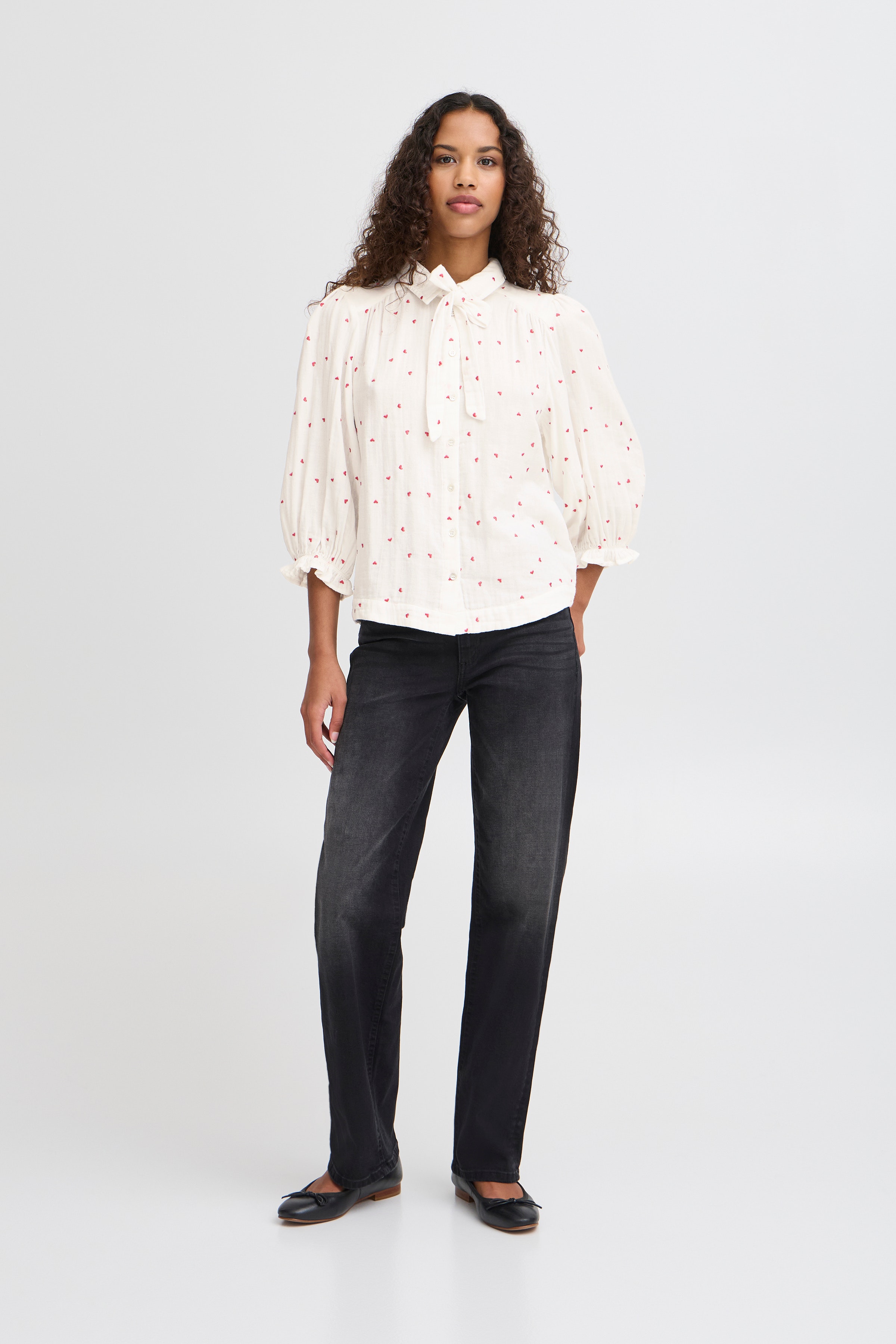 Blouse met lange mouwen LOOKBOOK FRONT 20122466-110602