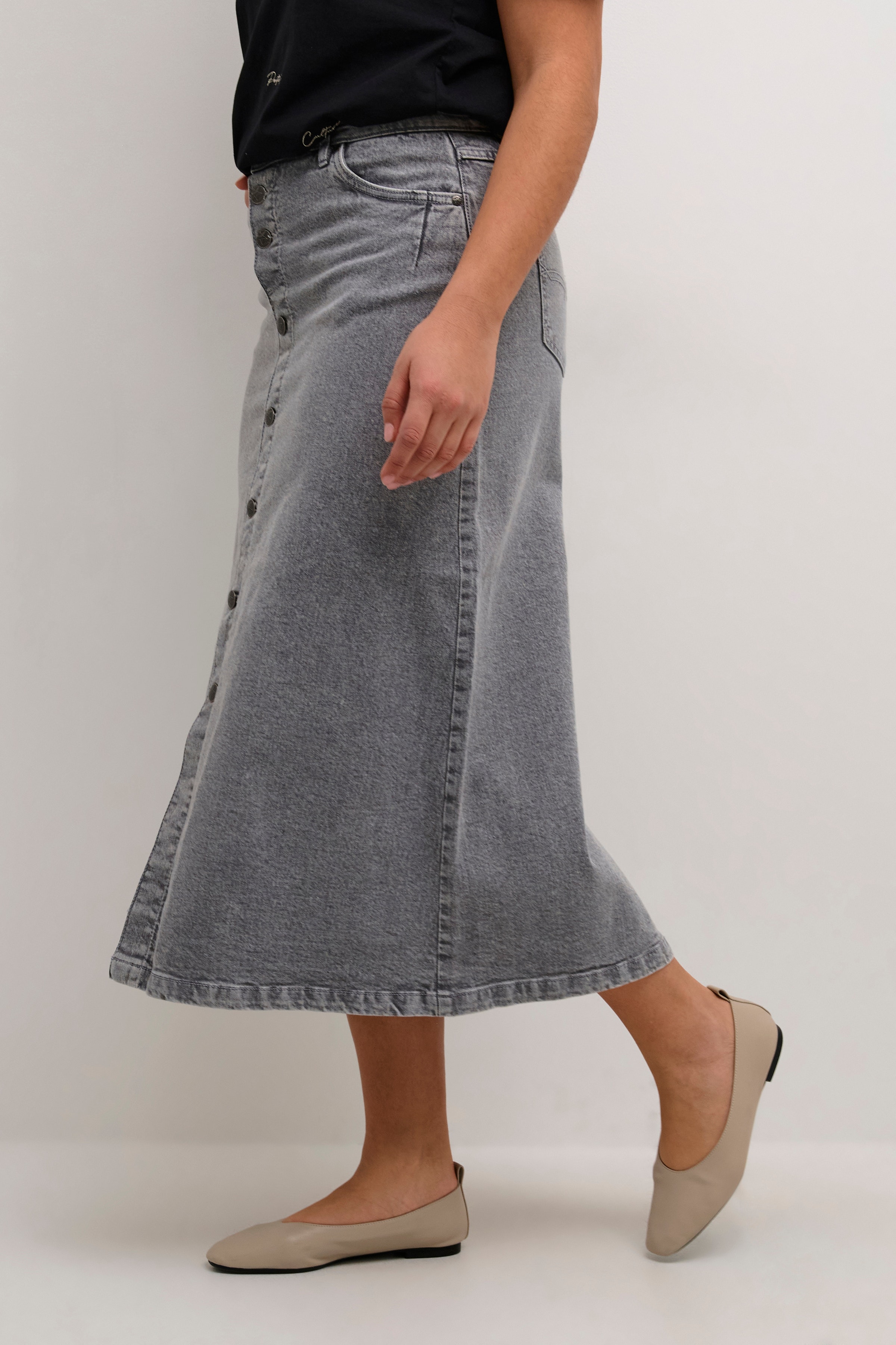 CUami Denim Skirt LOOKBOOK DETAIL 50110270-106432