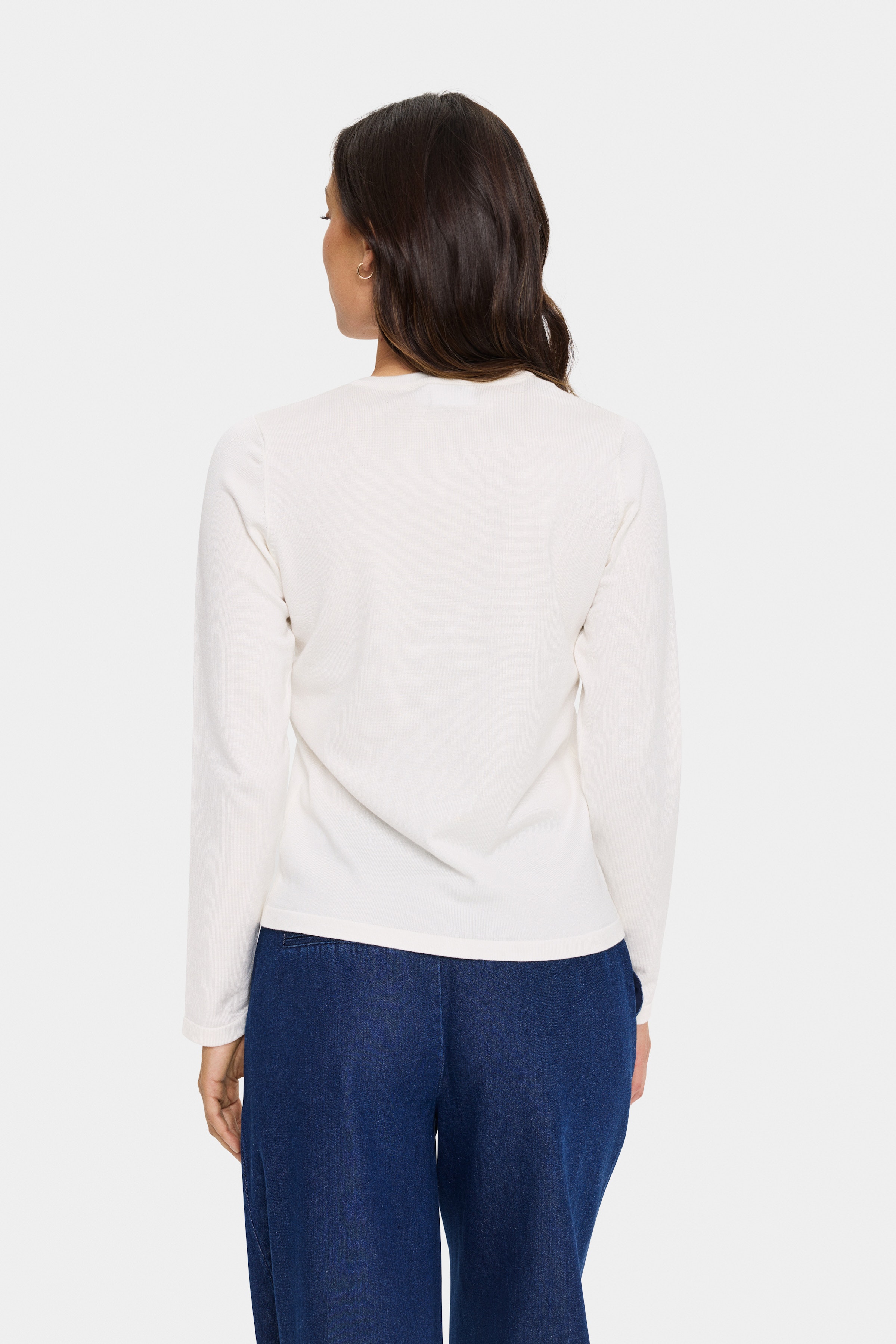 MilaSZ R-Neck Cardigan LOOKBOOK BACK 30500005-110605