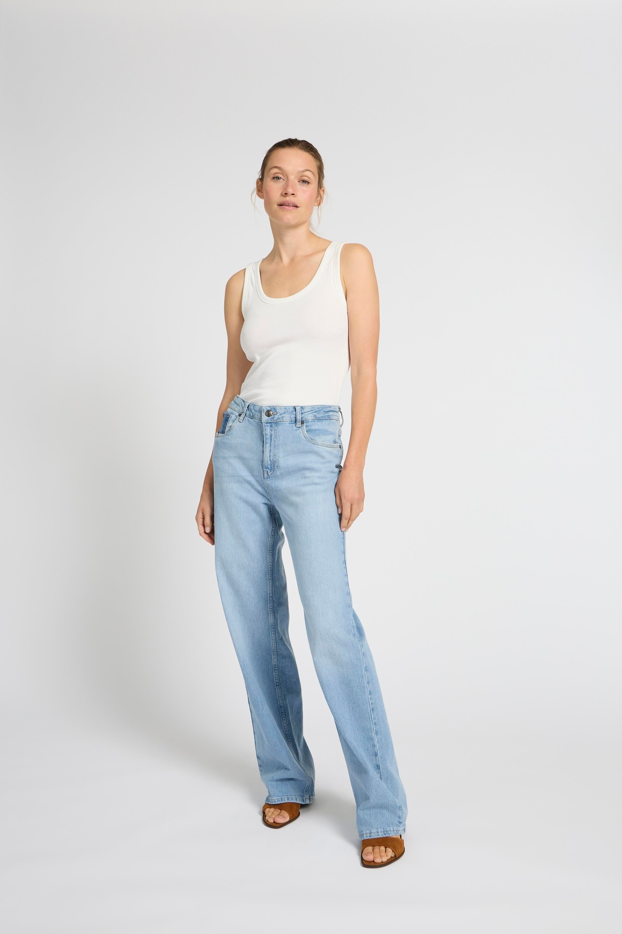 PZVEGA HW Jeans Wide Leg LOCATION NONE 50207173-200008