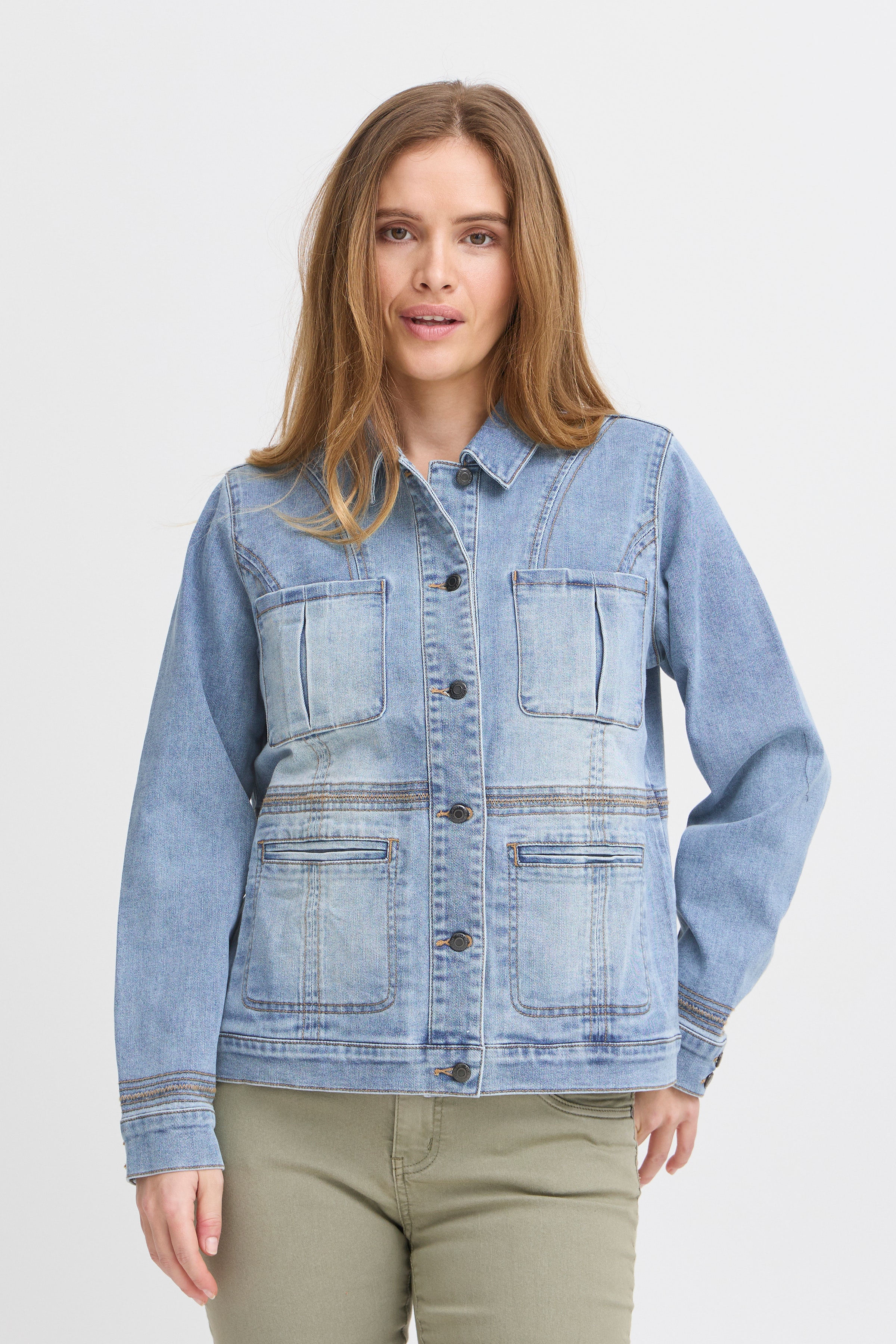 PZKASANDRA Casual jacket LOOKBOOK FRONT 50208647-200008