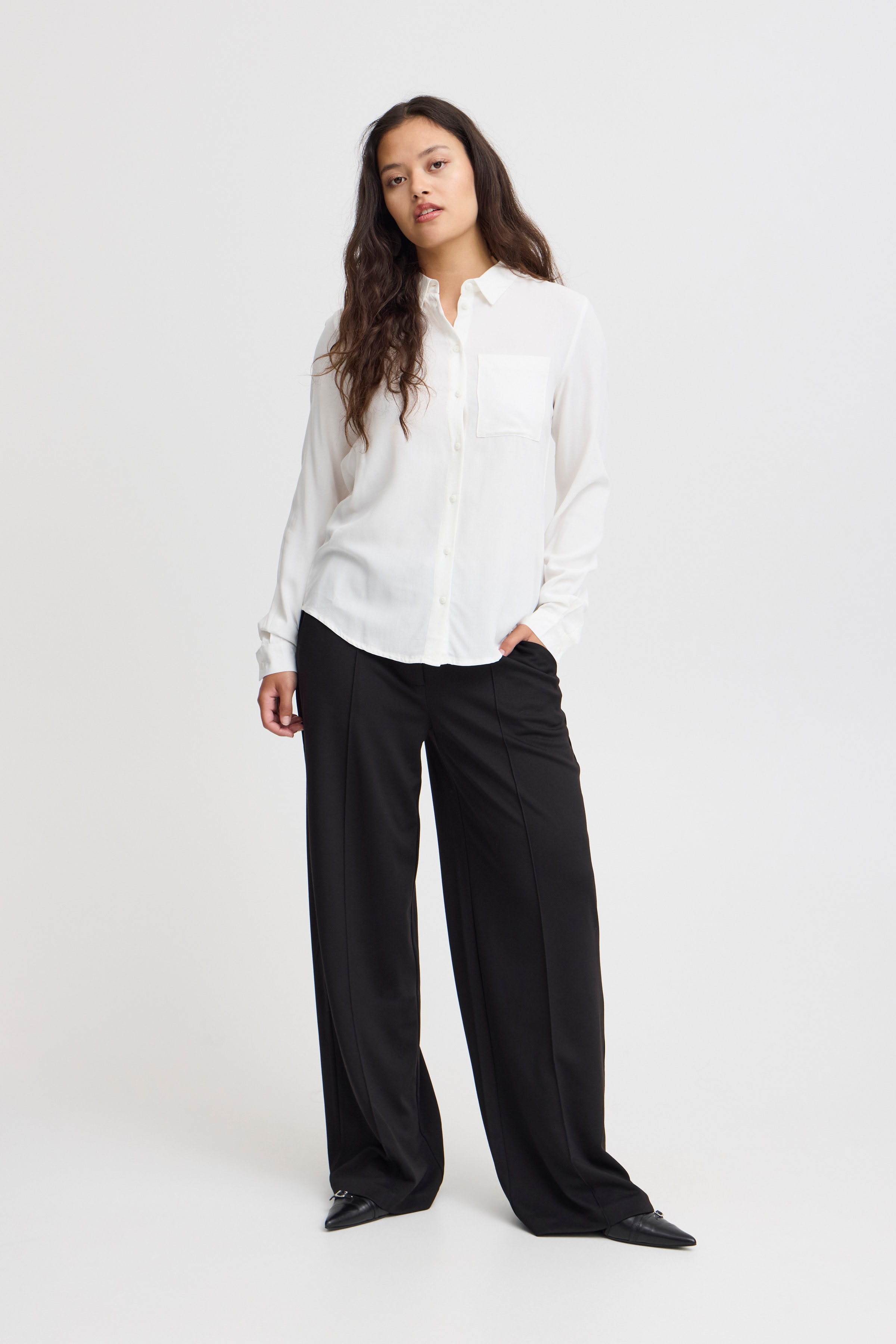 IHMAIN Skjorte LOOKBOOK FRONT 20114546-114201