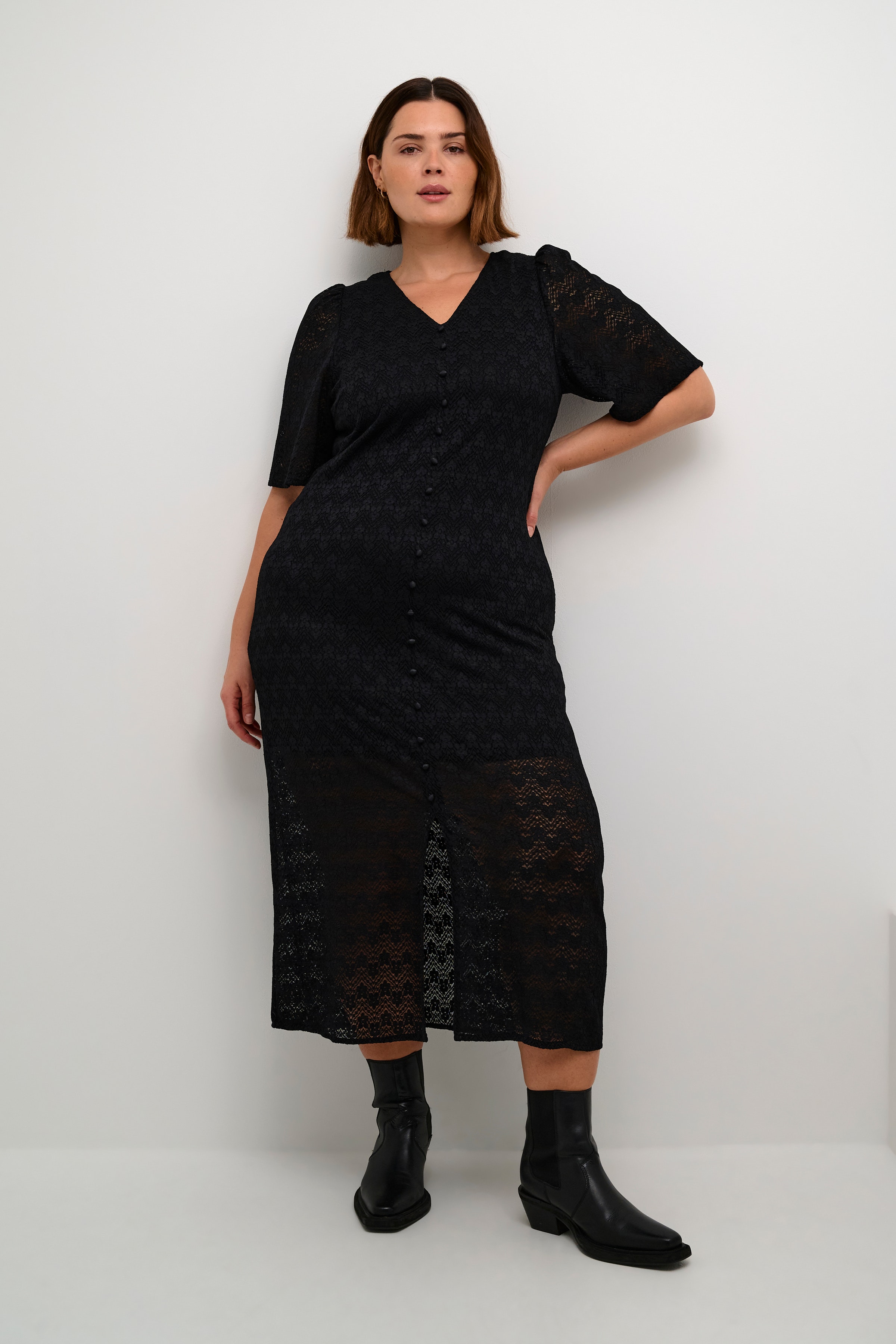 KCsamalia Blondekjole LOOKBOOK FRONT 10582754-100121