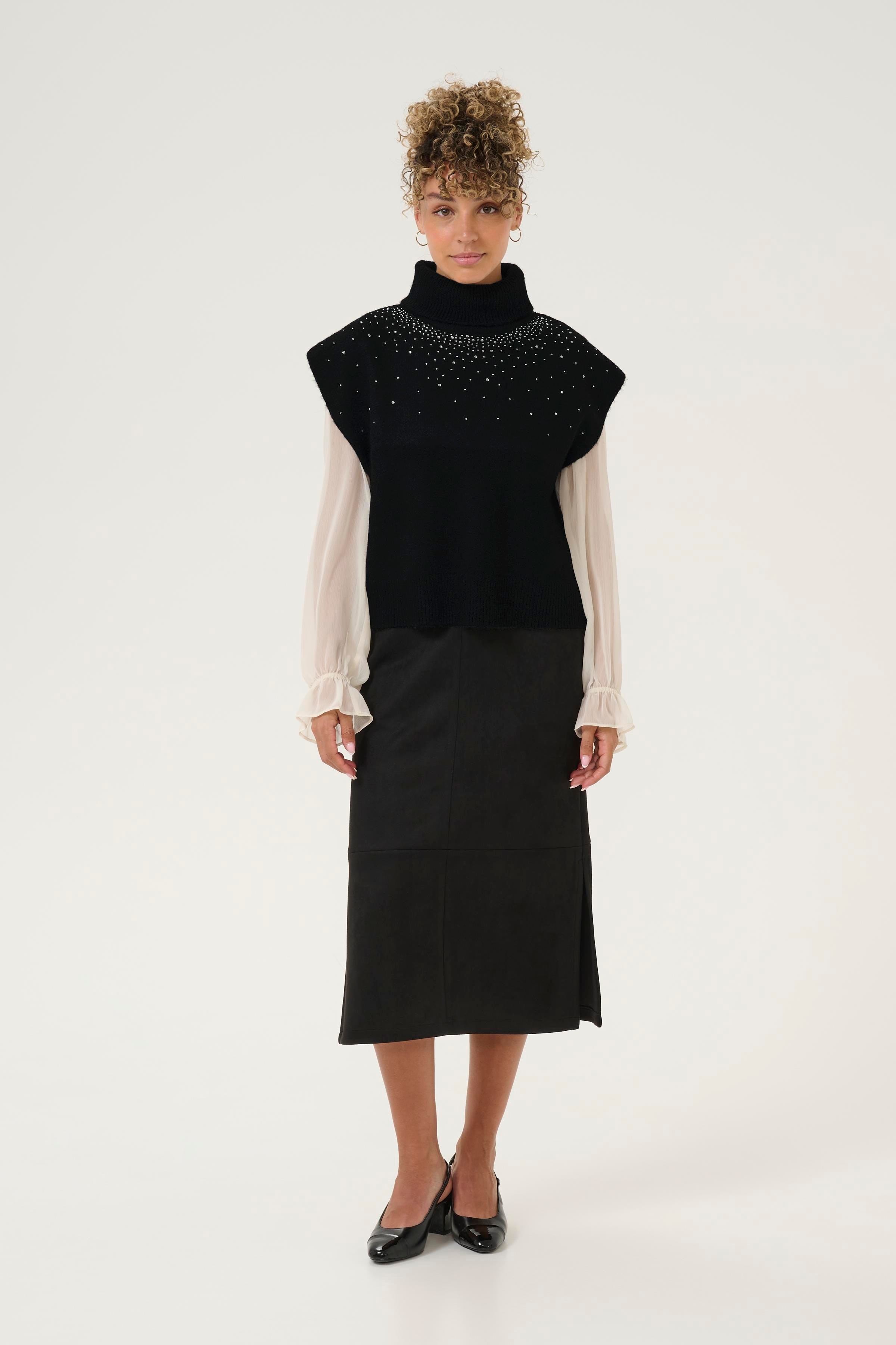 CRGift Strik vest LOOKBOOK FRONT 10614457-100120