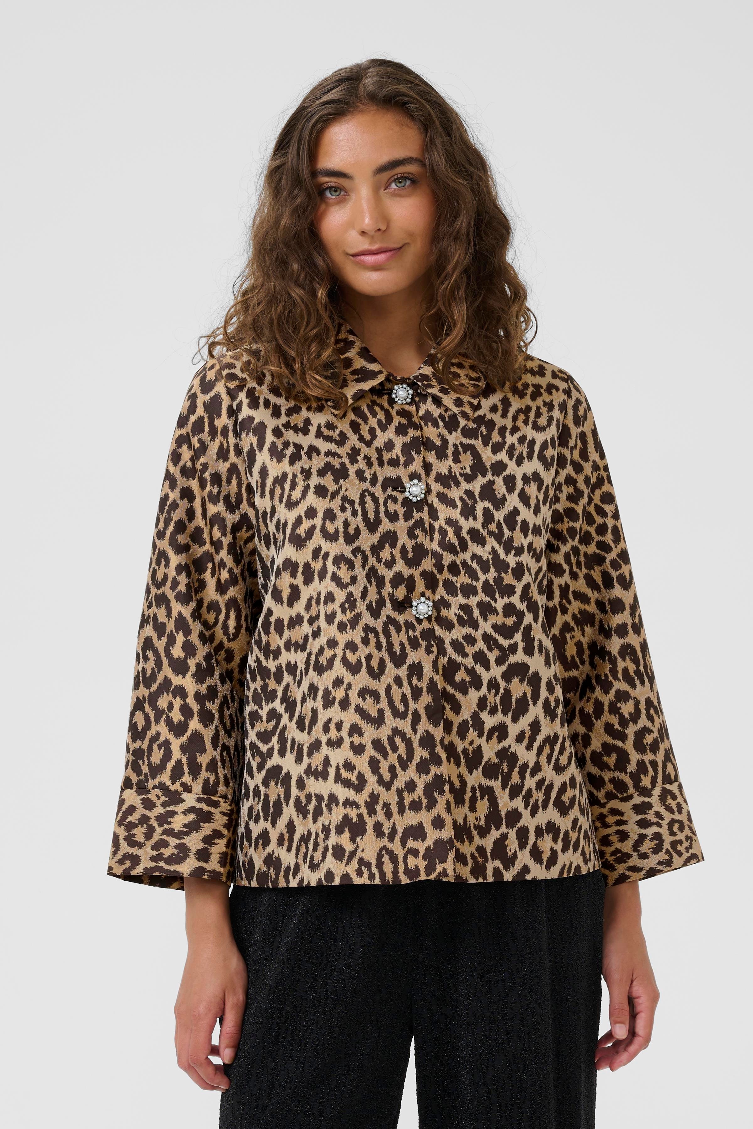 CUcarol Leopard jacket LOOKBOOK FRONT 50112376-107401