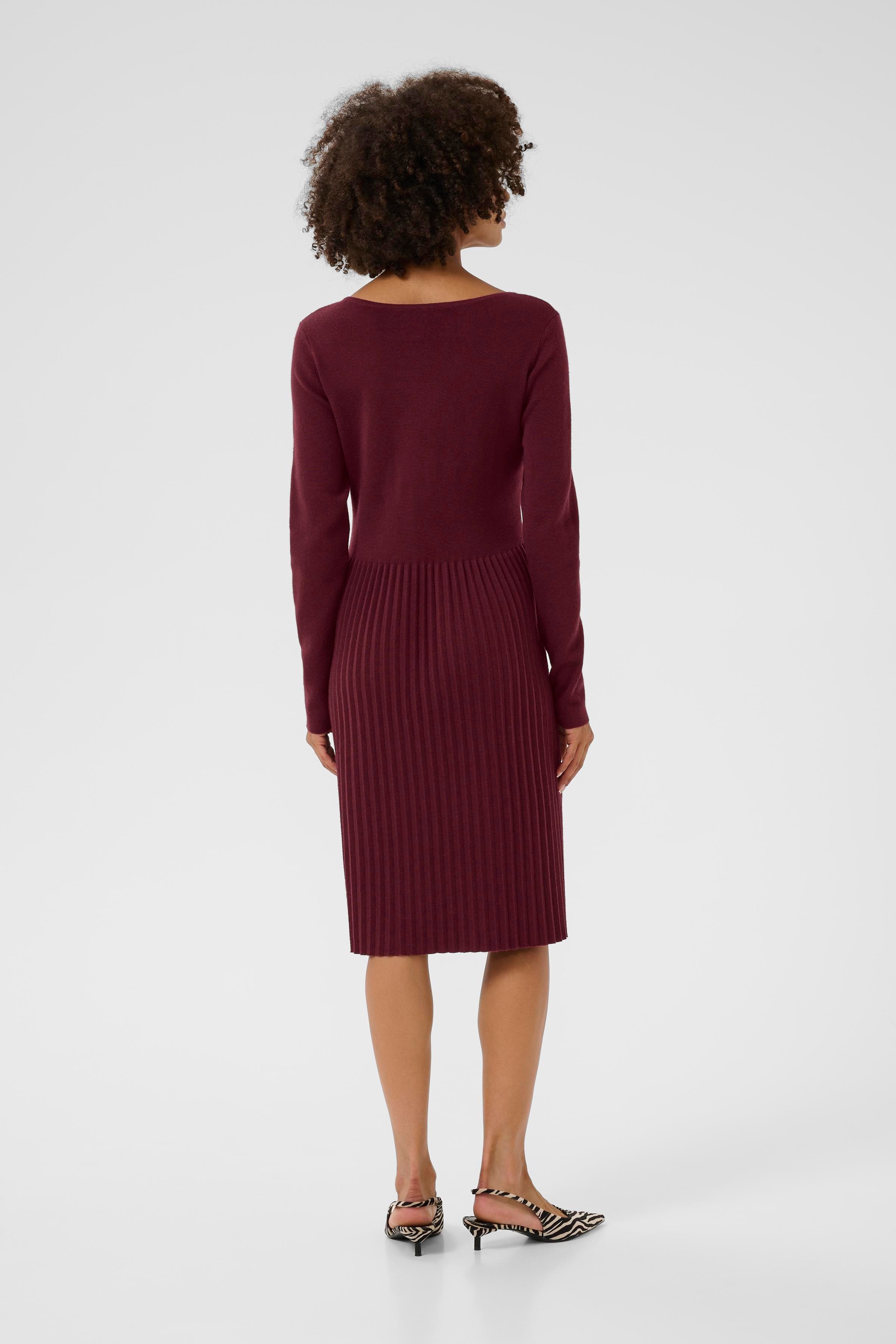 CUluci Strikkjole LOOKBOOK BACK 50111749-191522