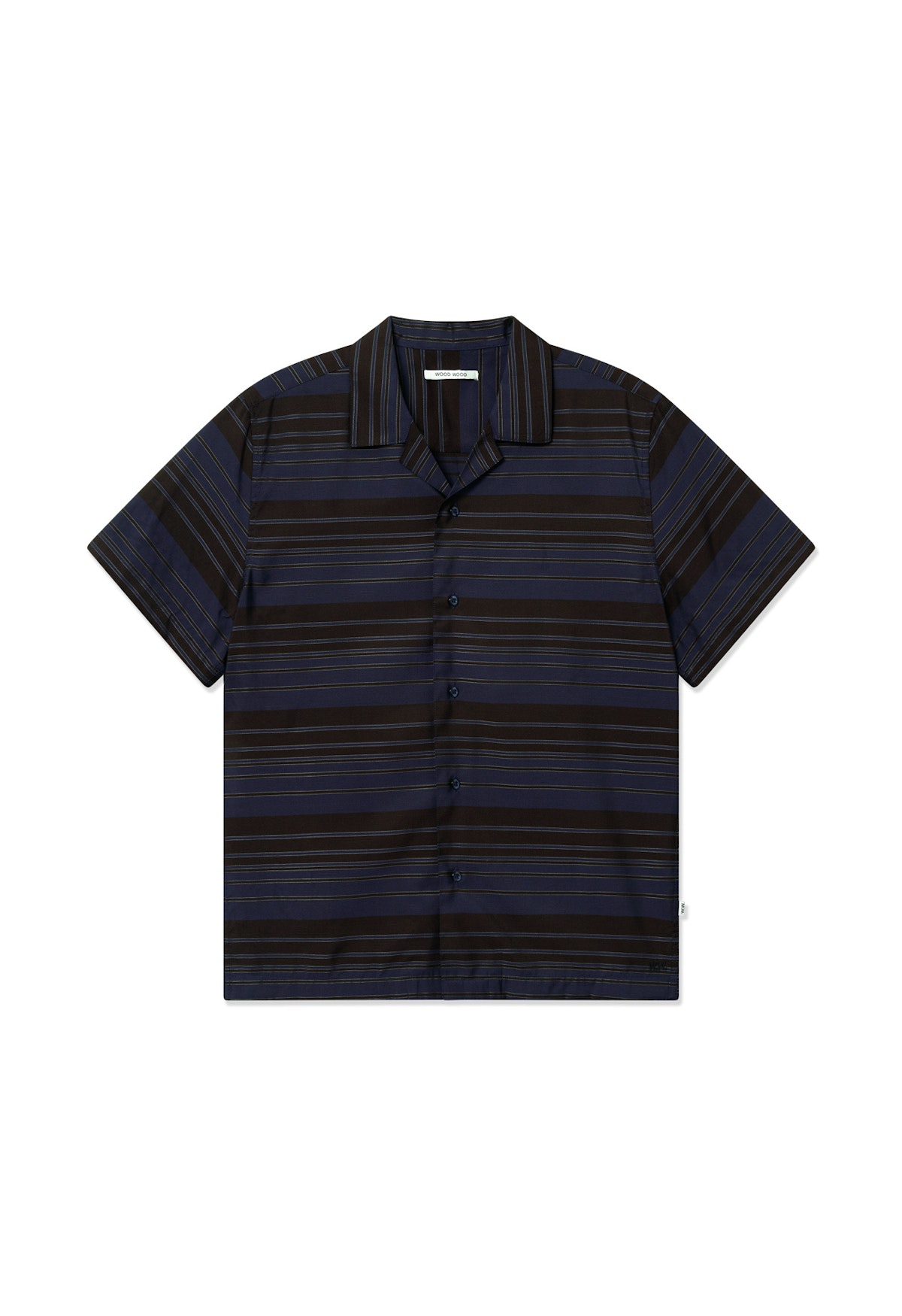 BEYOND社コンシャツ　ウッドランド Sサイズ WWaaron Shirt in galaxy blue color | WoodWood