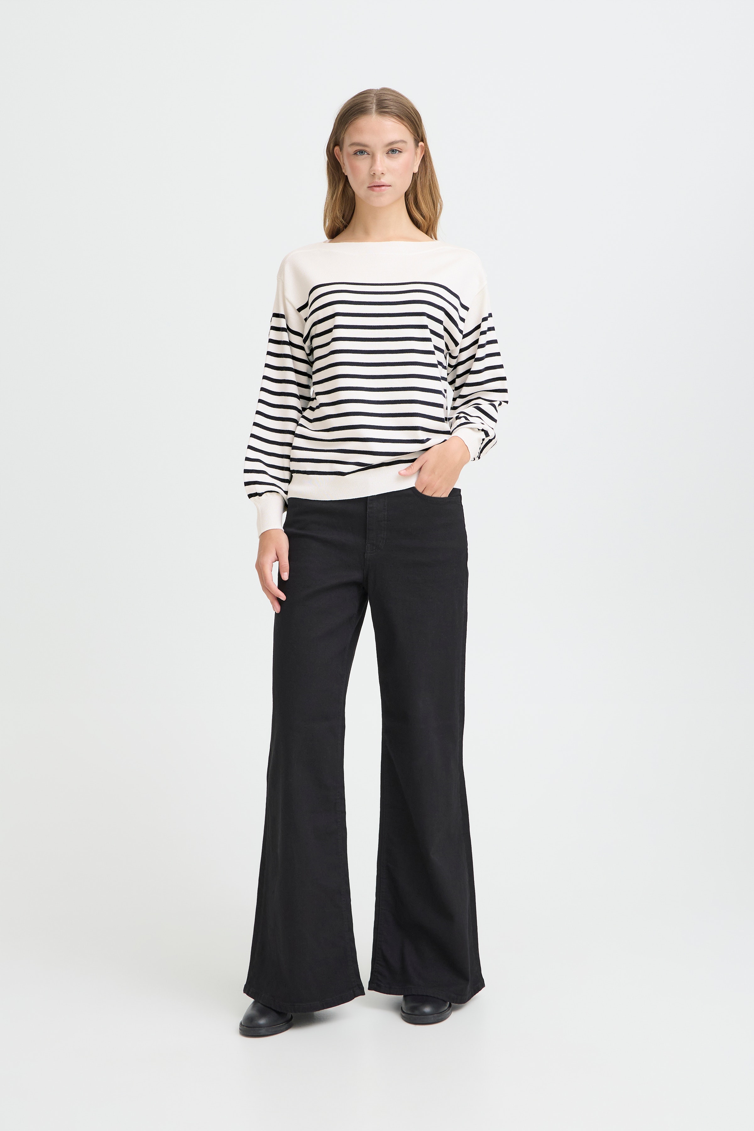 IHLULS Boat neck Pullover LOOKBOOK FRONT 20125811-900006937