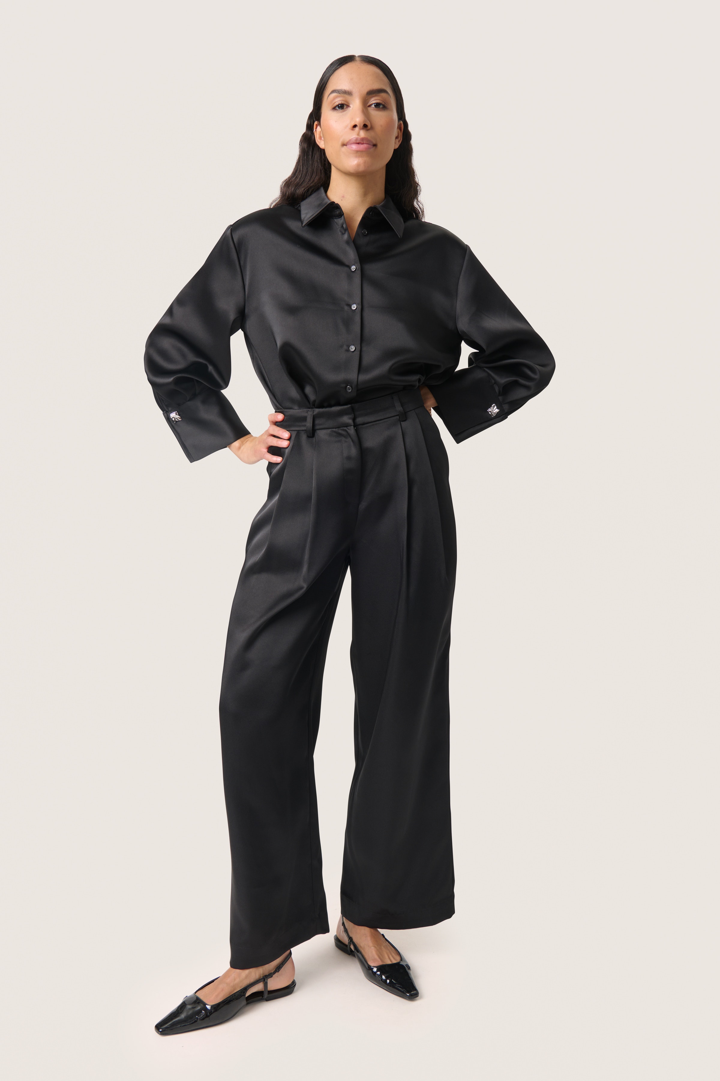 SLLiva Broek LOOKBOOK FRONT 30408097-194008