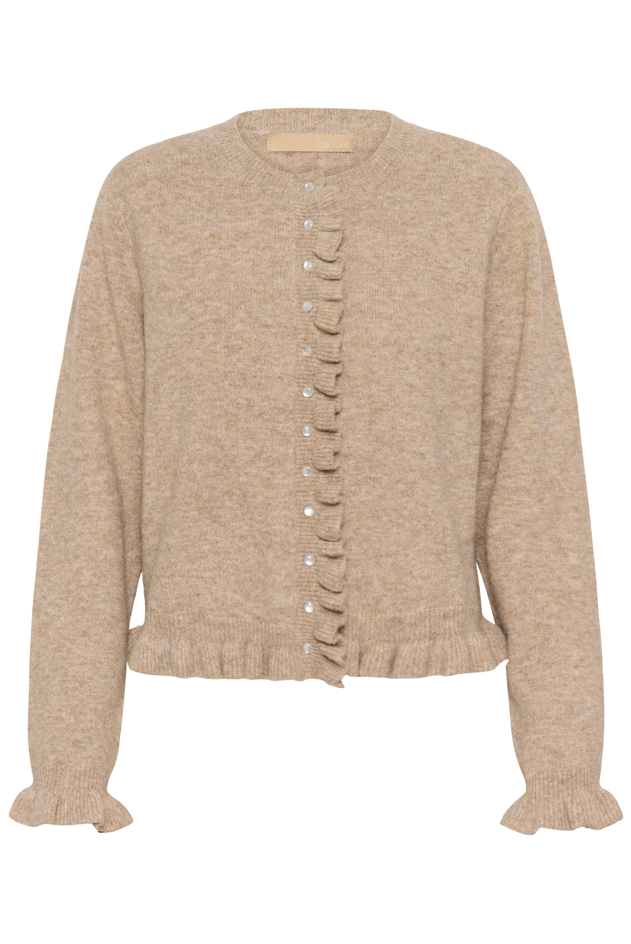 CUjulietta Cardigan med flæser PACK FRONT 50112898-1710091